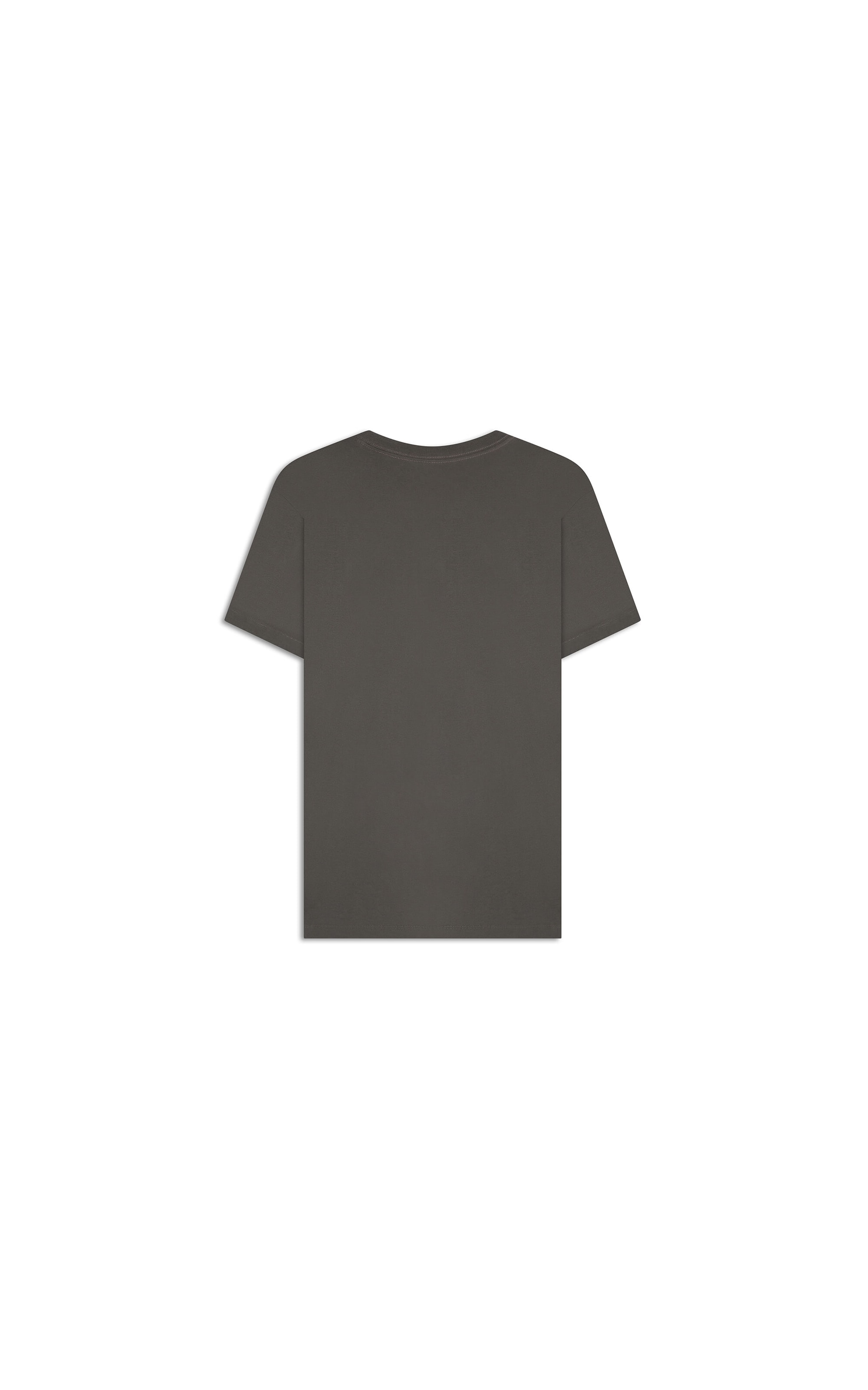 T-Shirt Khaki Around The World Basic Fit Tabaco