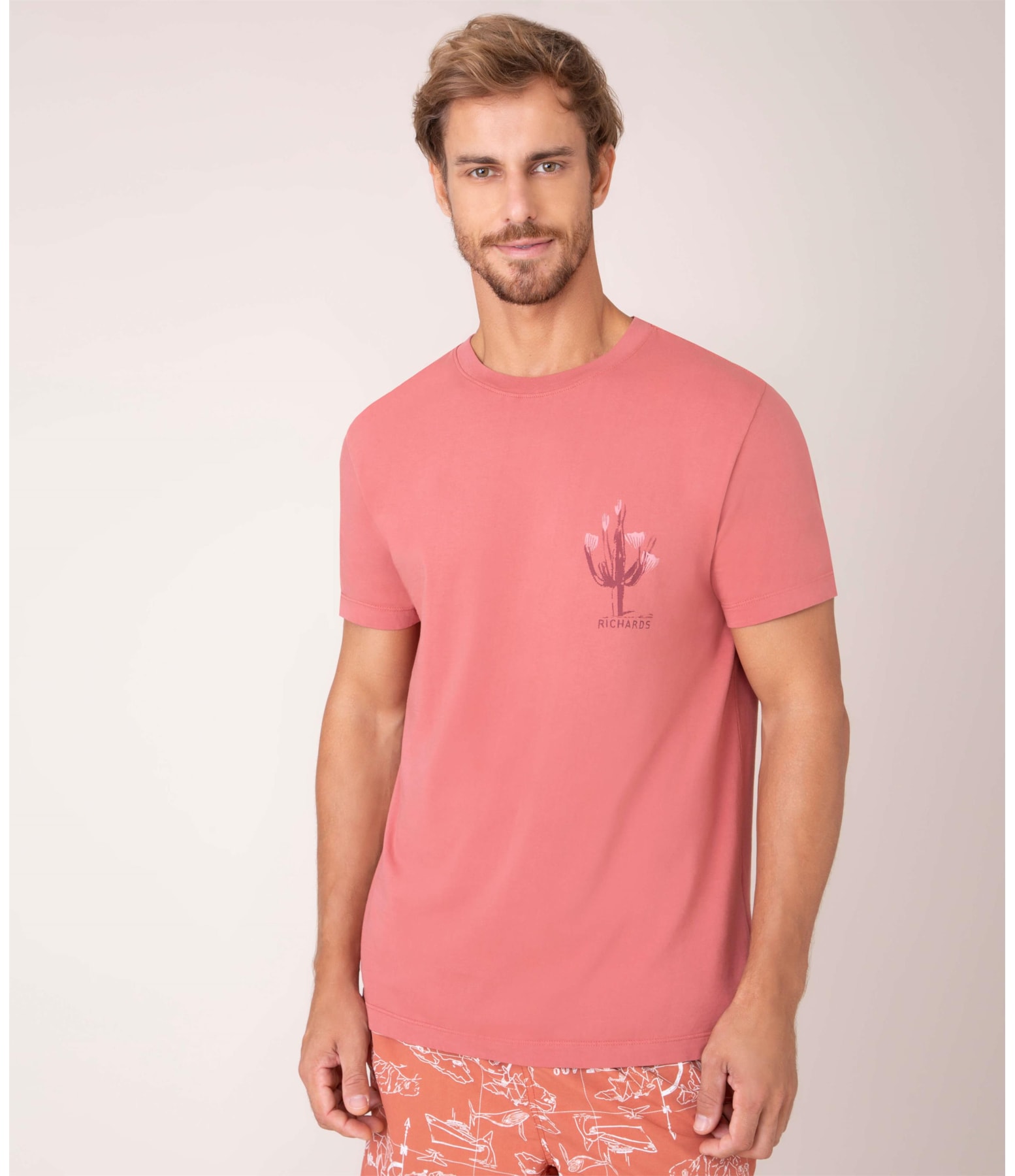 T-Shirt Khaki Cactus Mc Goiaba