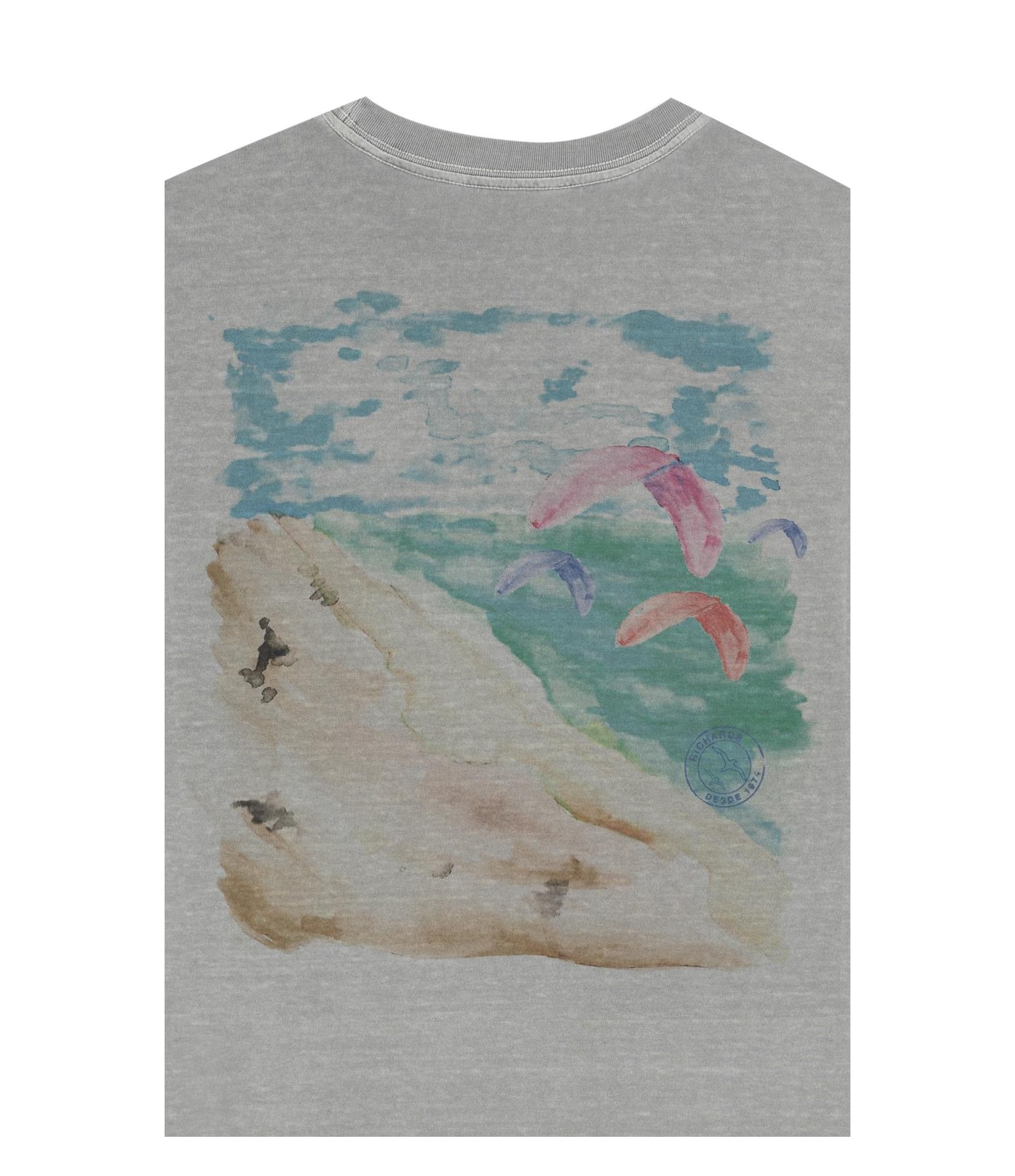 T-Shirt Kite Washed Mc Bf Pedra