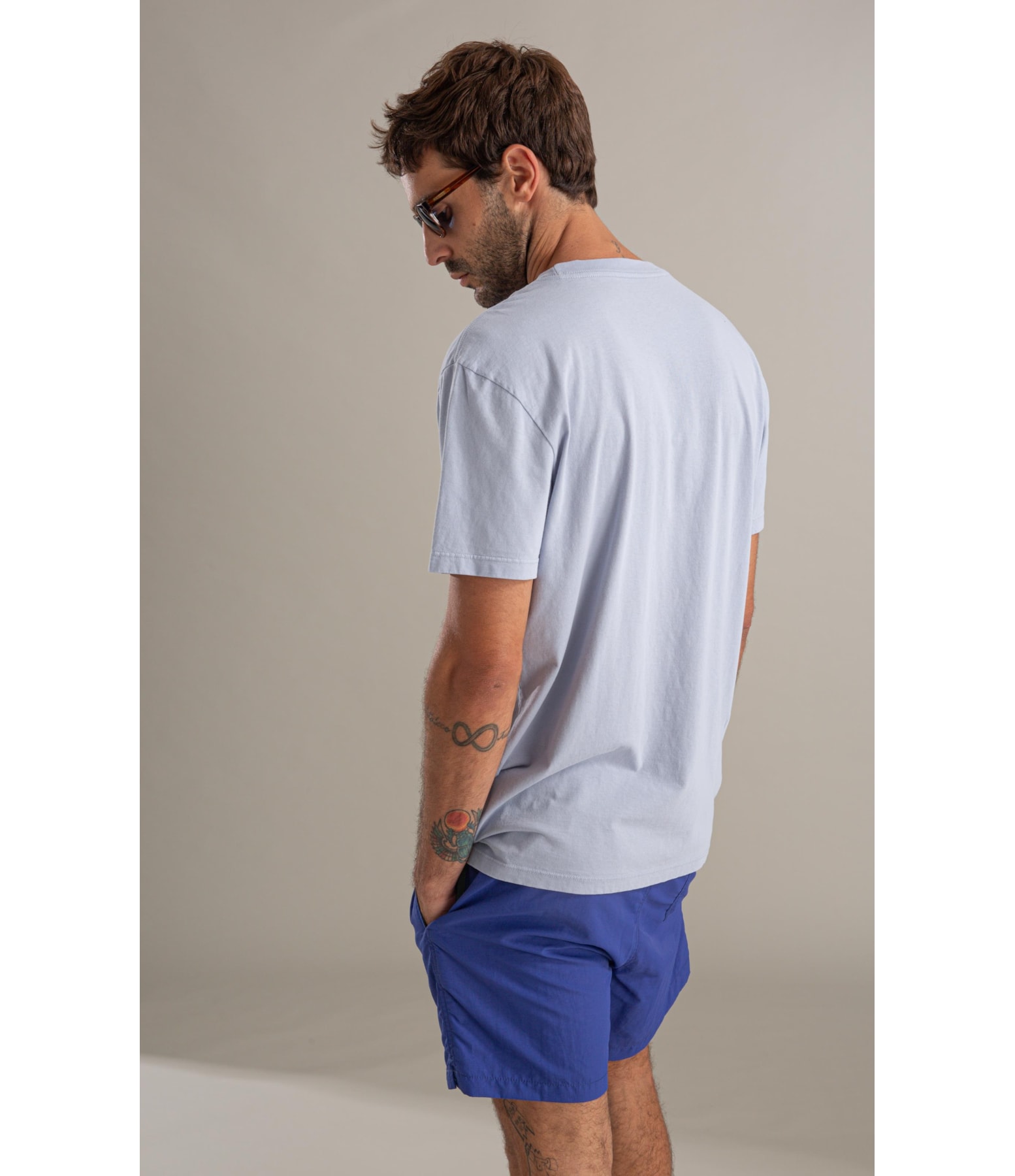 T-Shirt La Liberté Mc Bf Azul Seco