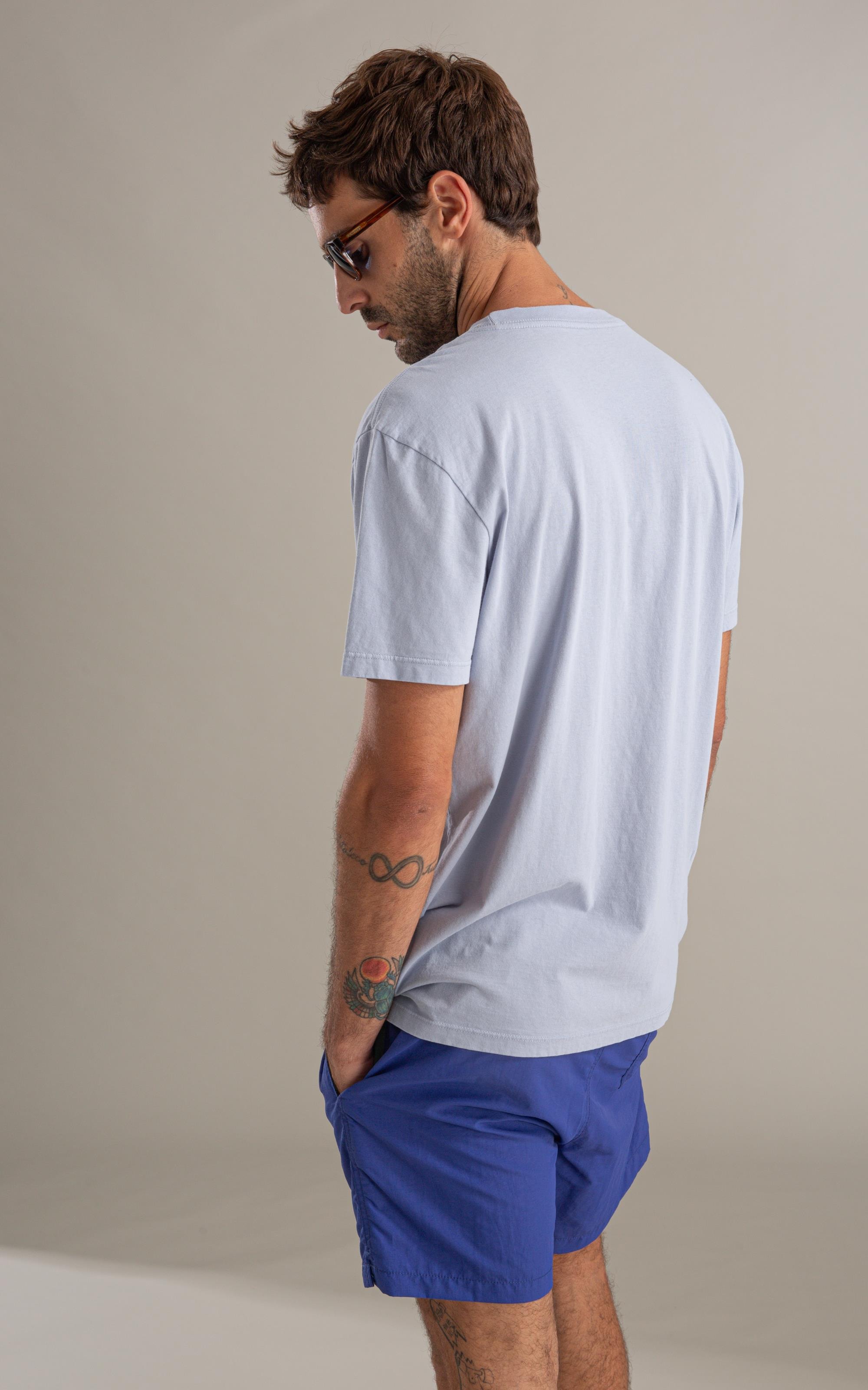 T-Shirt La Liberté Mc Bf Azul Seco