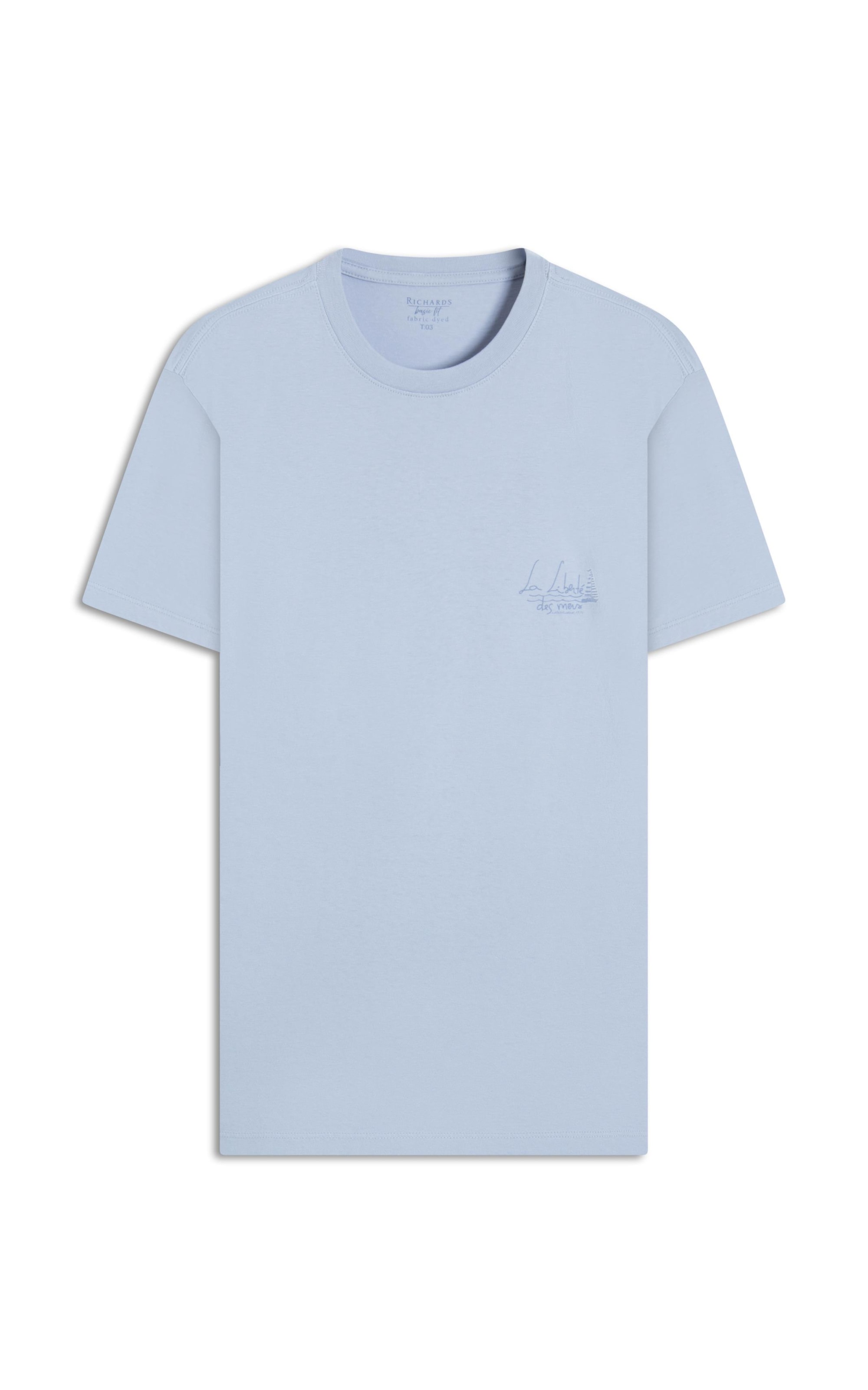 T-Shirt La Liberté Mc Bf Azul Seco