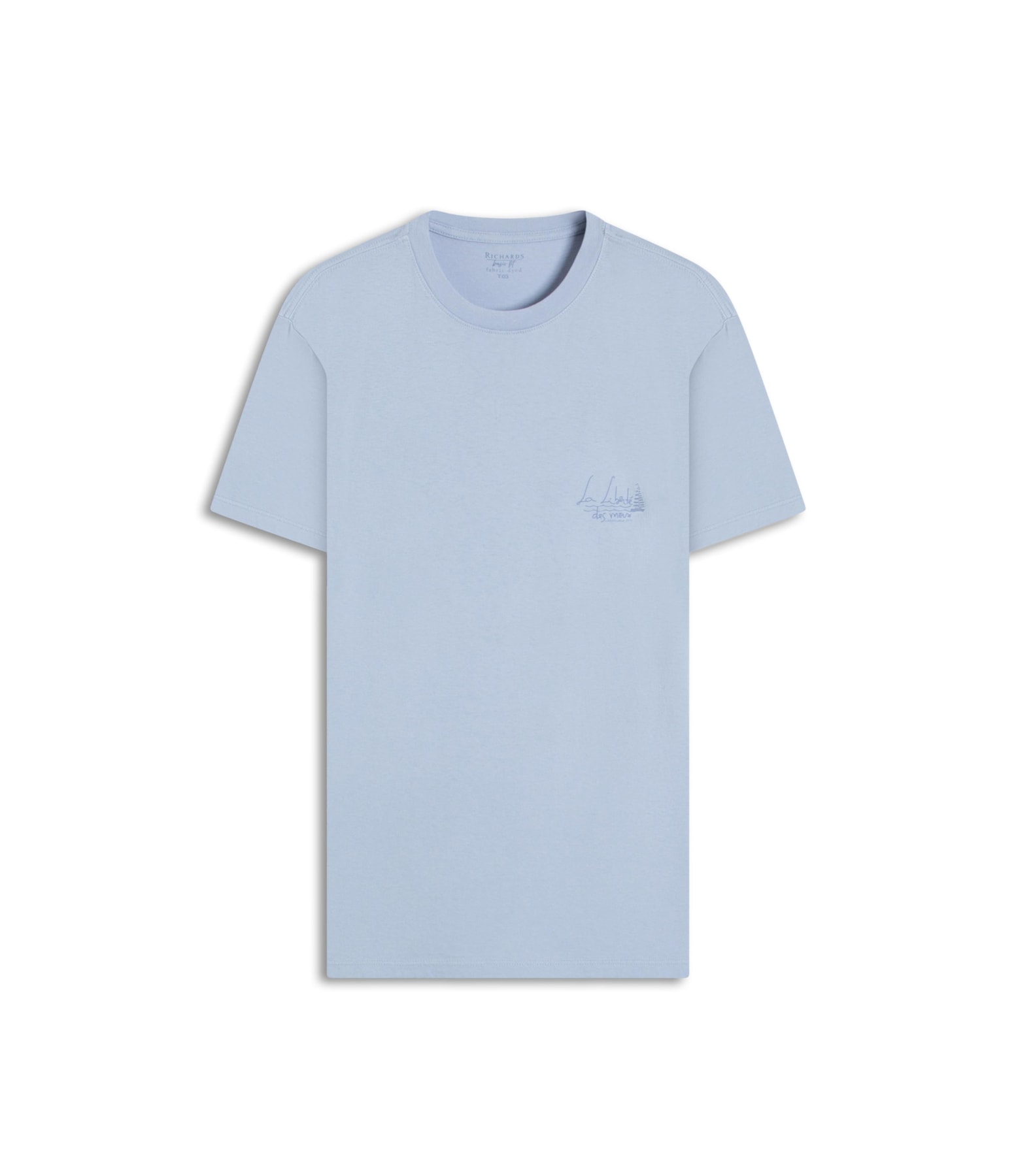 T-Shirt La Liberté Mc Bf Azul Seco