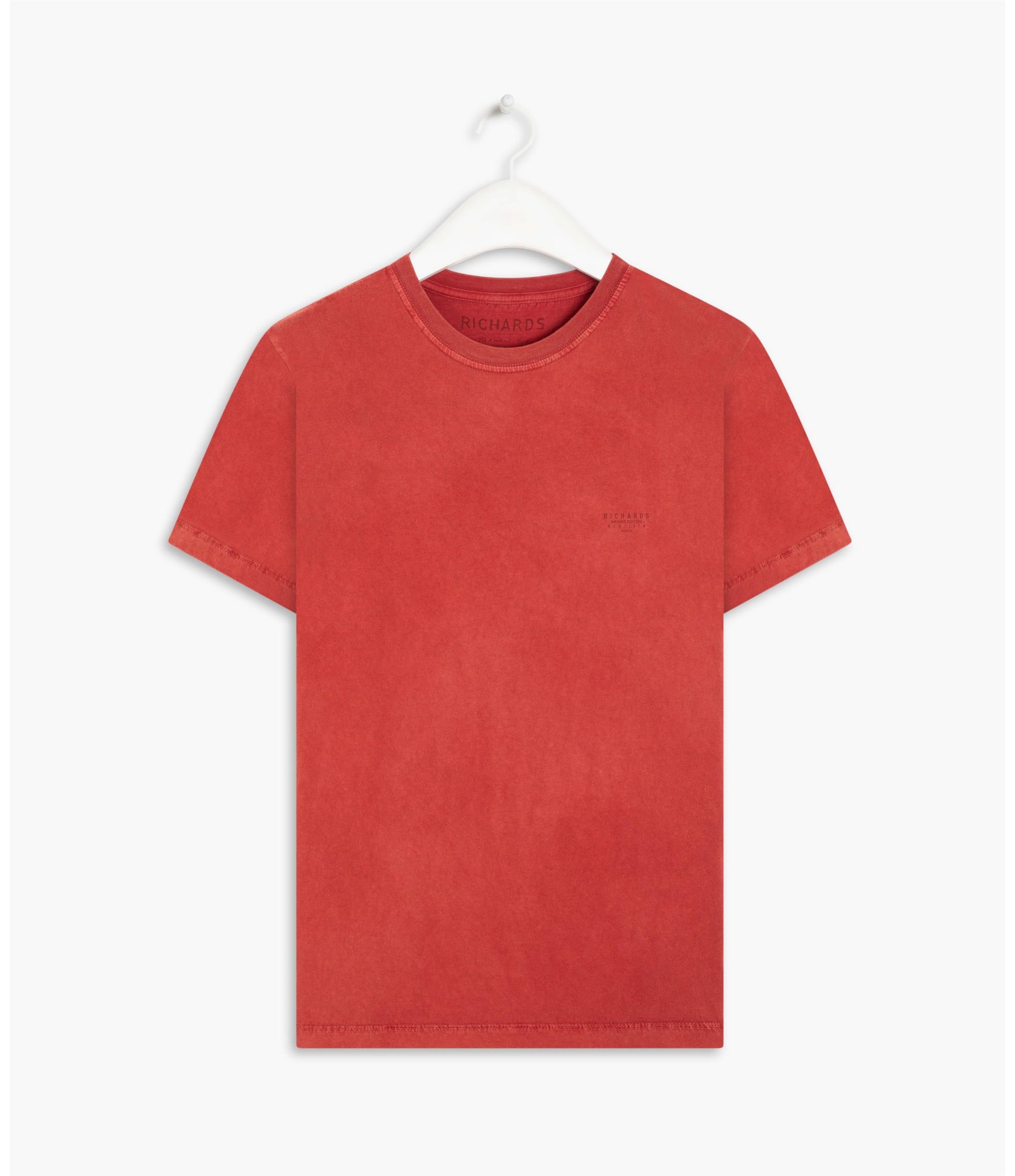 T-Shirt Laundry Collage Costas Vermelho
