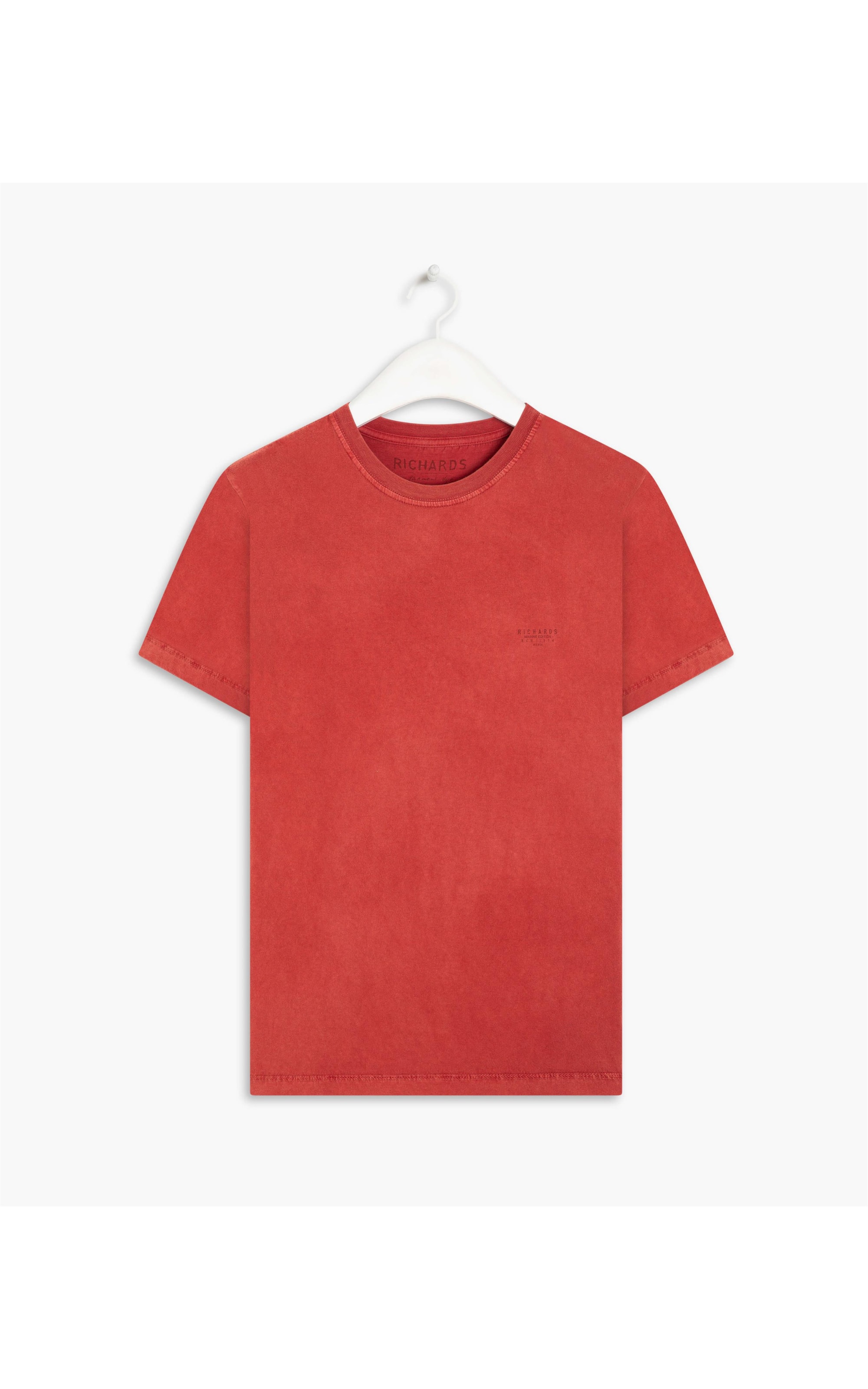 T-Shirt Laundry Collage Costas Vermelho