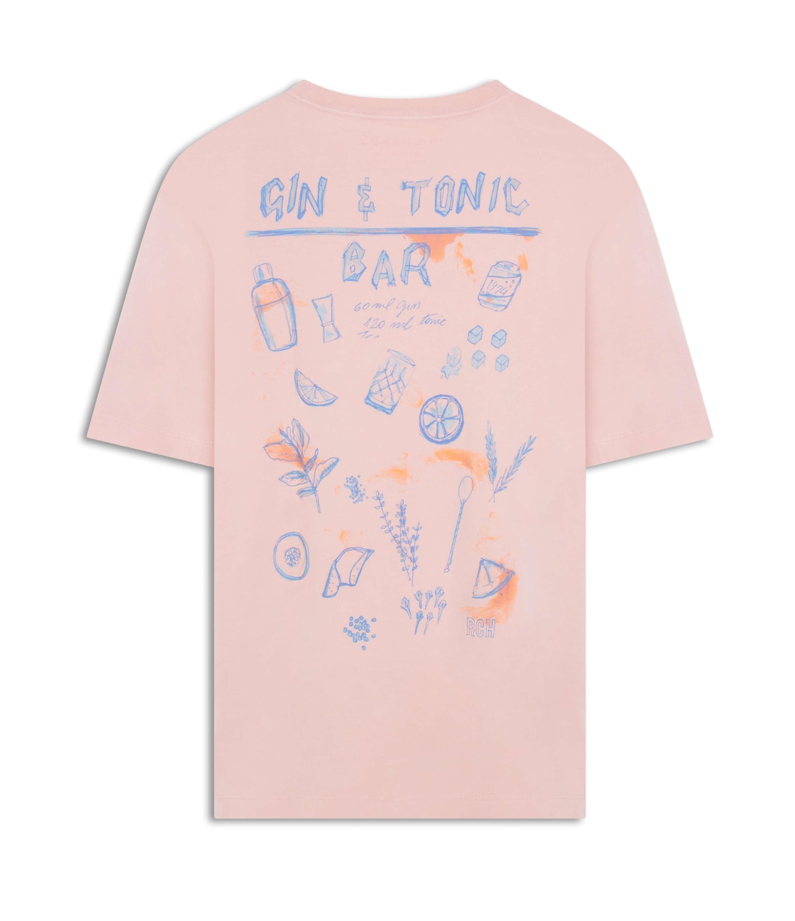 T-Shirt Laundry Gin Tonic Rosa