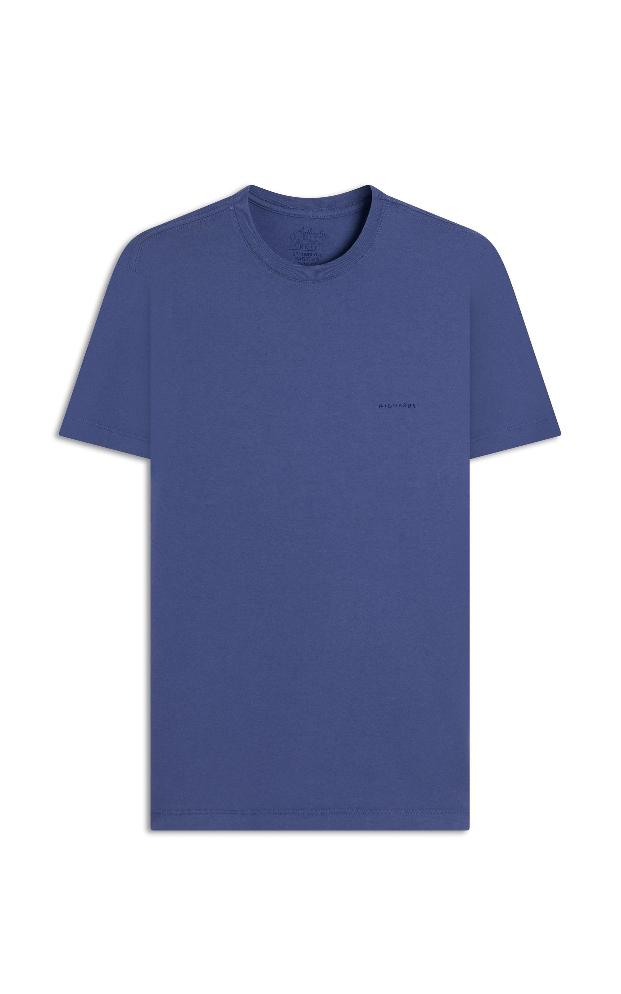 T-Shirt Lets Go Mc Bf Azul Jeans