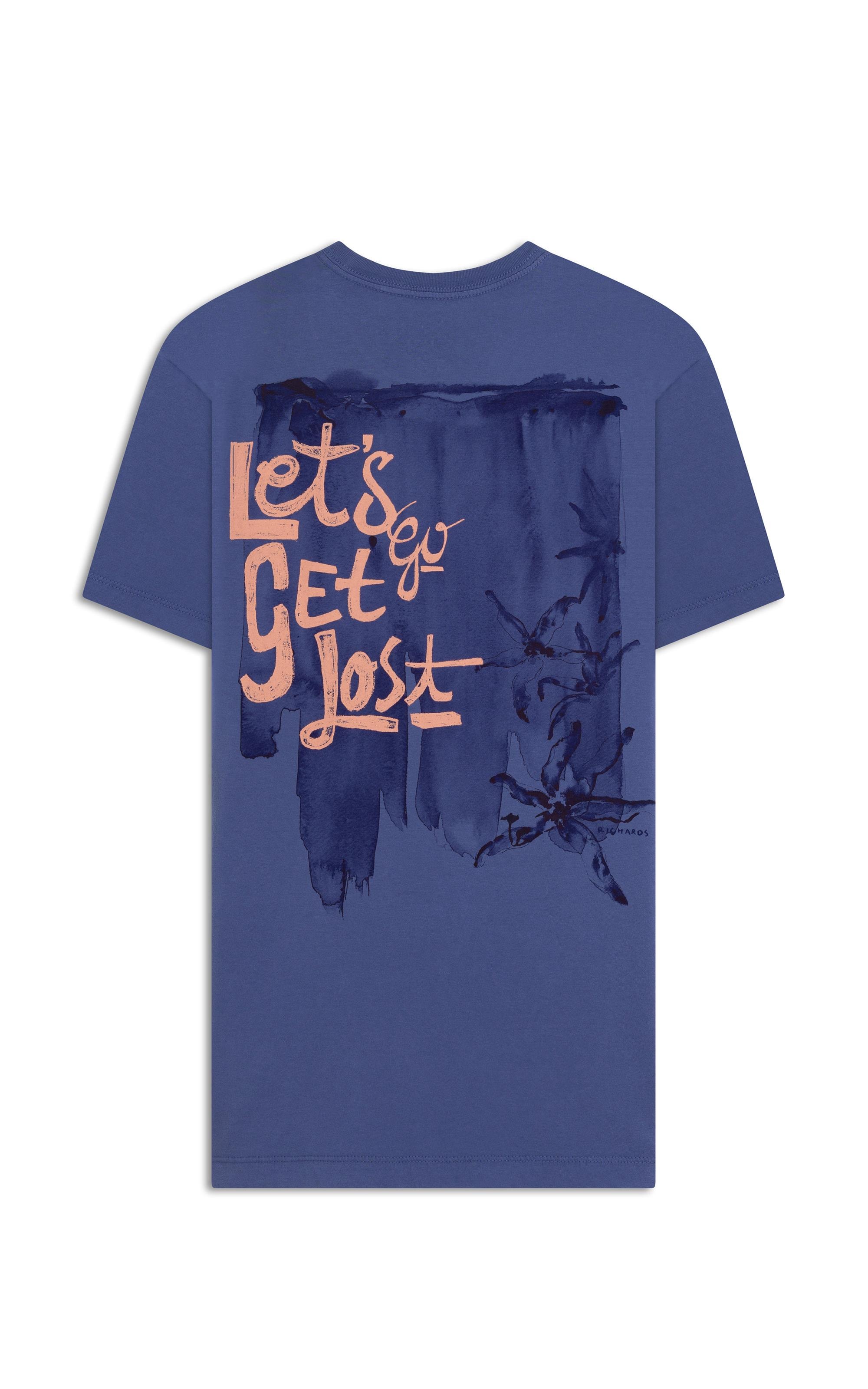 T-Shirt Lets Go Mc Bf Azul Jeans