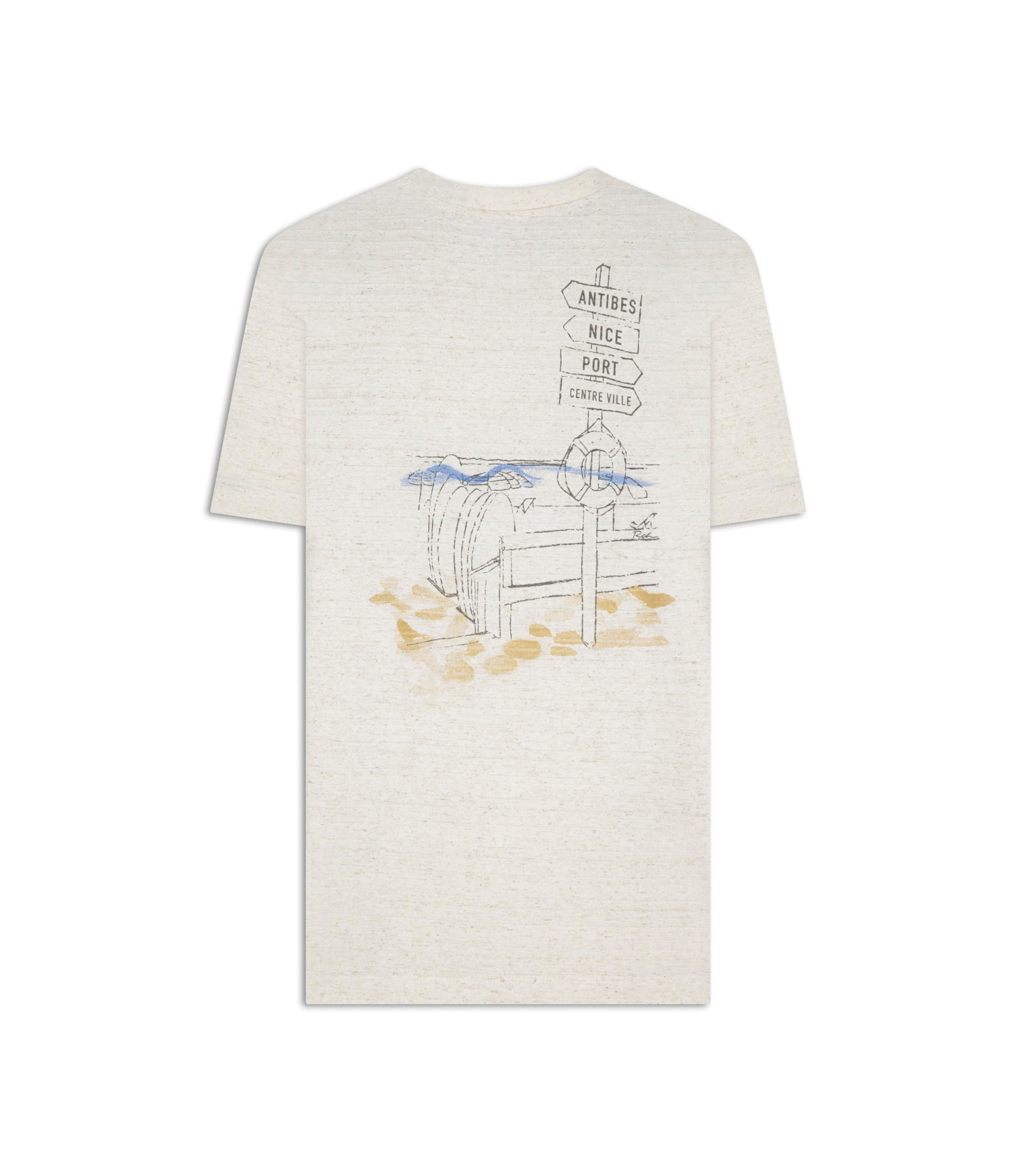 T-Shirt Linen District Natural