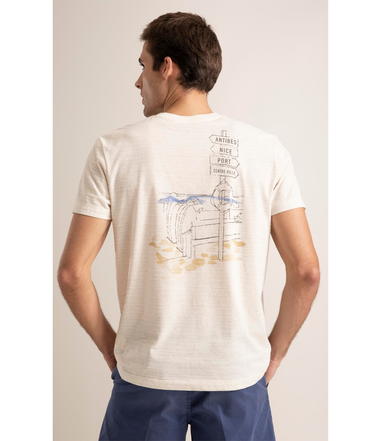 T-Shirt Linen District Natural