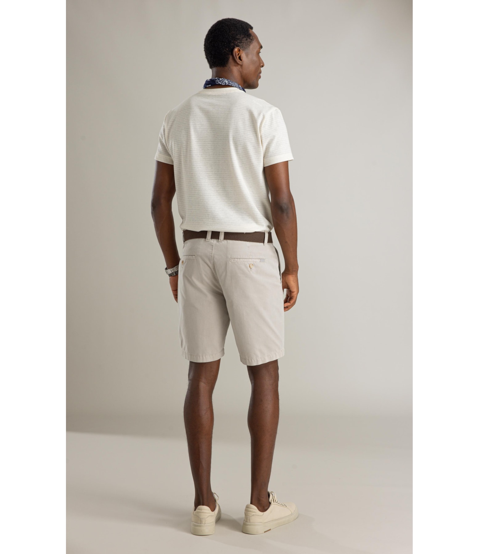 T-Shirt Linen Malha Aura Bf Natural