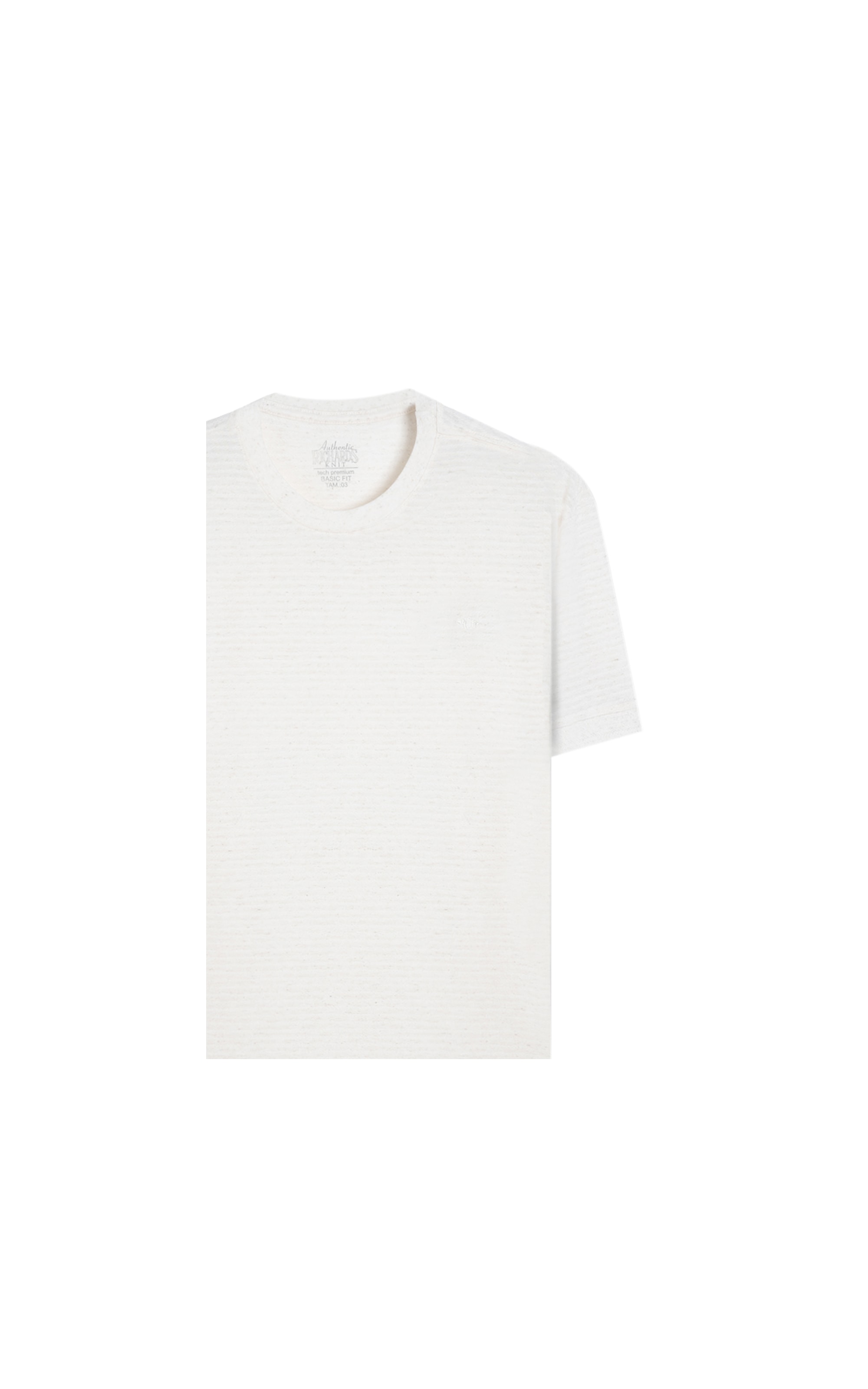 T-Shirt Linen Malha Aura Natural