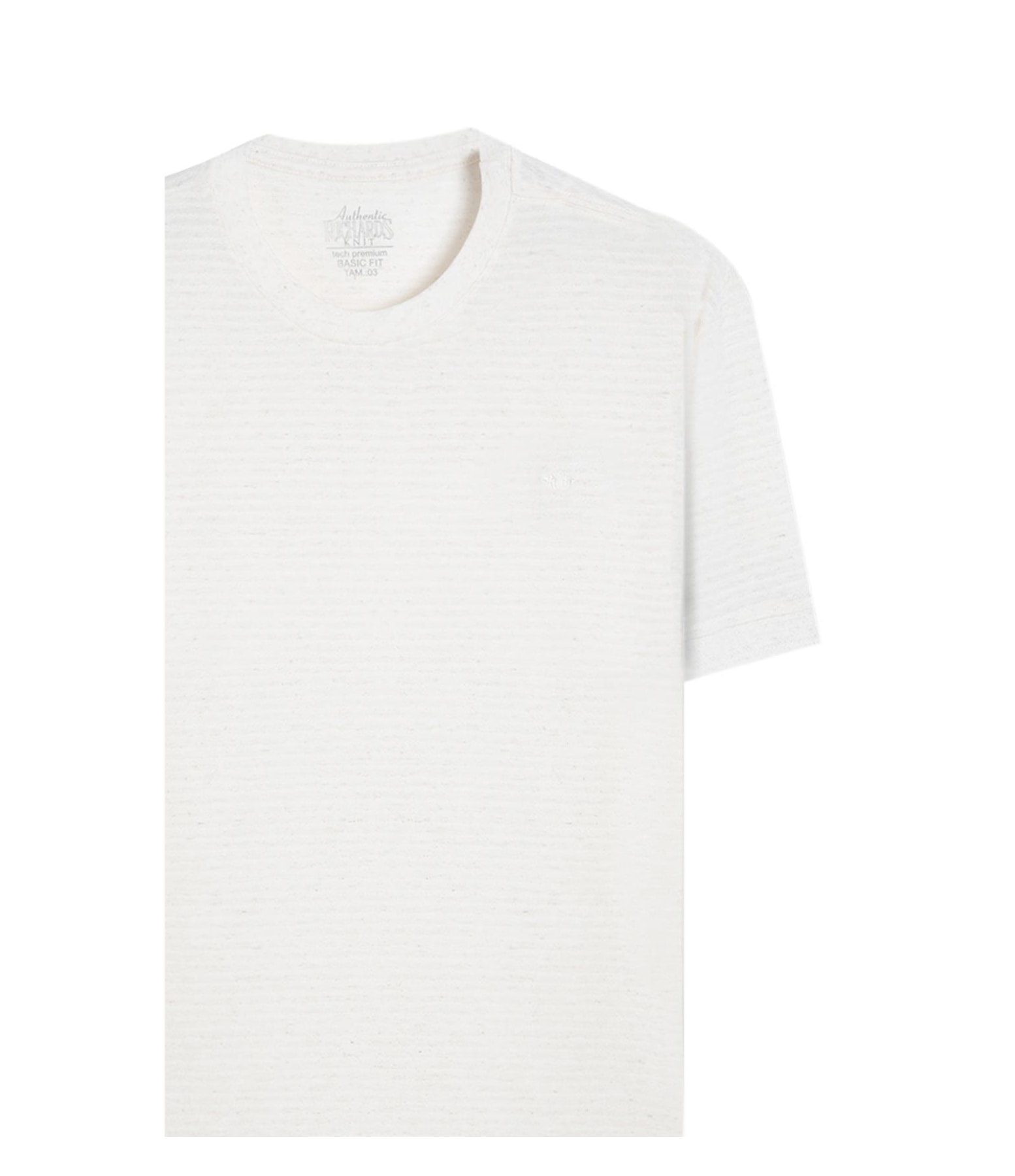 T-Shirt Linen Malha Aura Natural