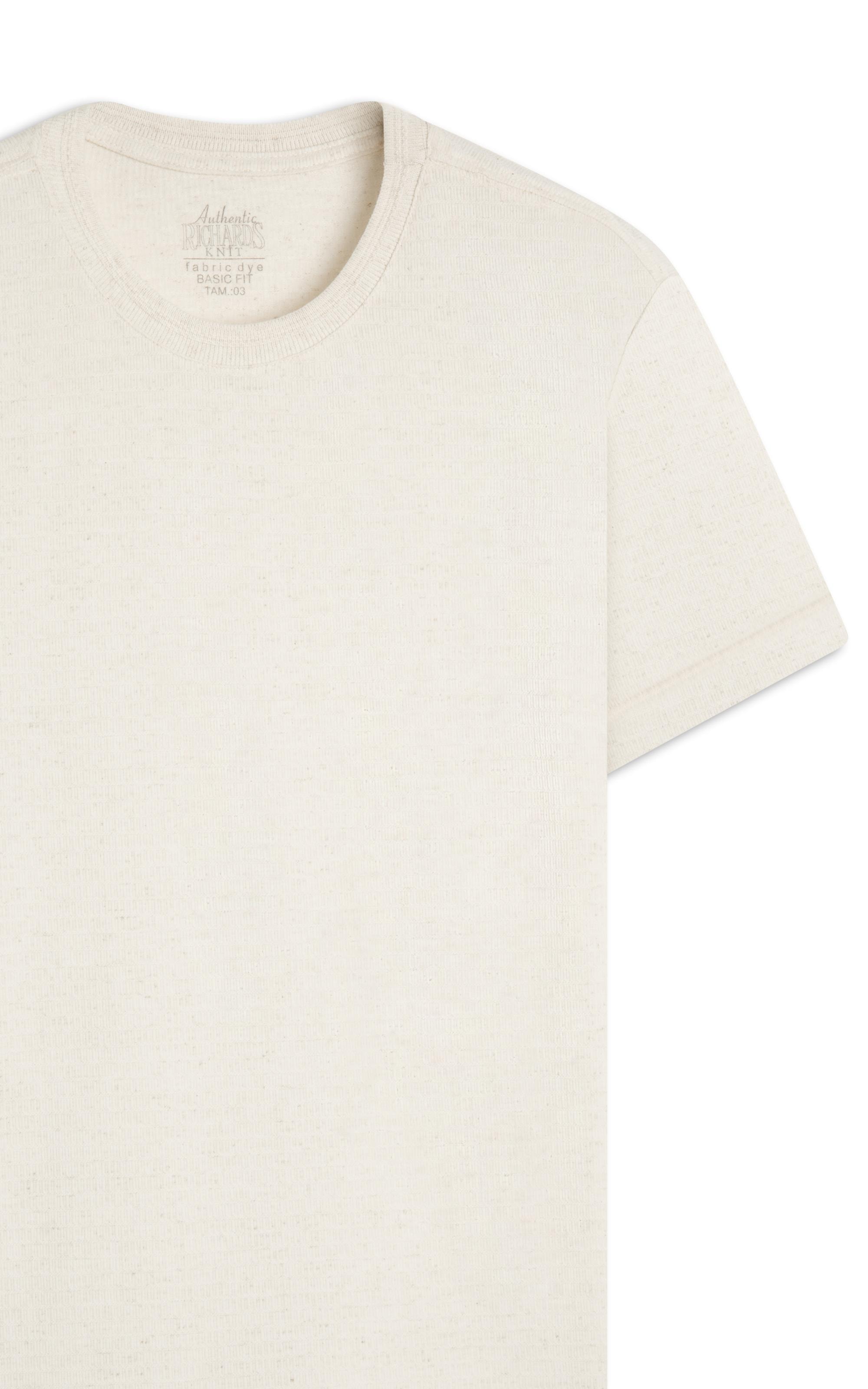 T-Shirt Linen Malha Gales Mc Bf Natural