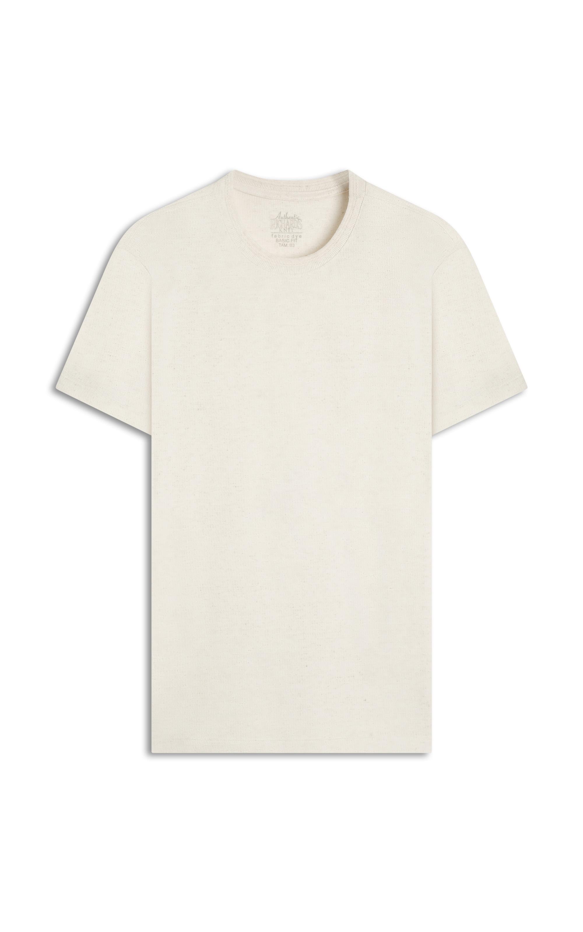 T-Shirt Linen Malha Gales Mc Bf Natural