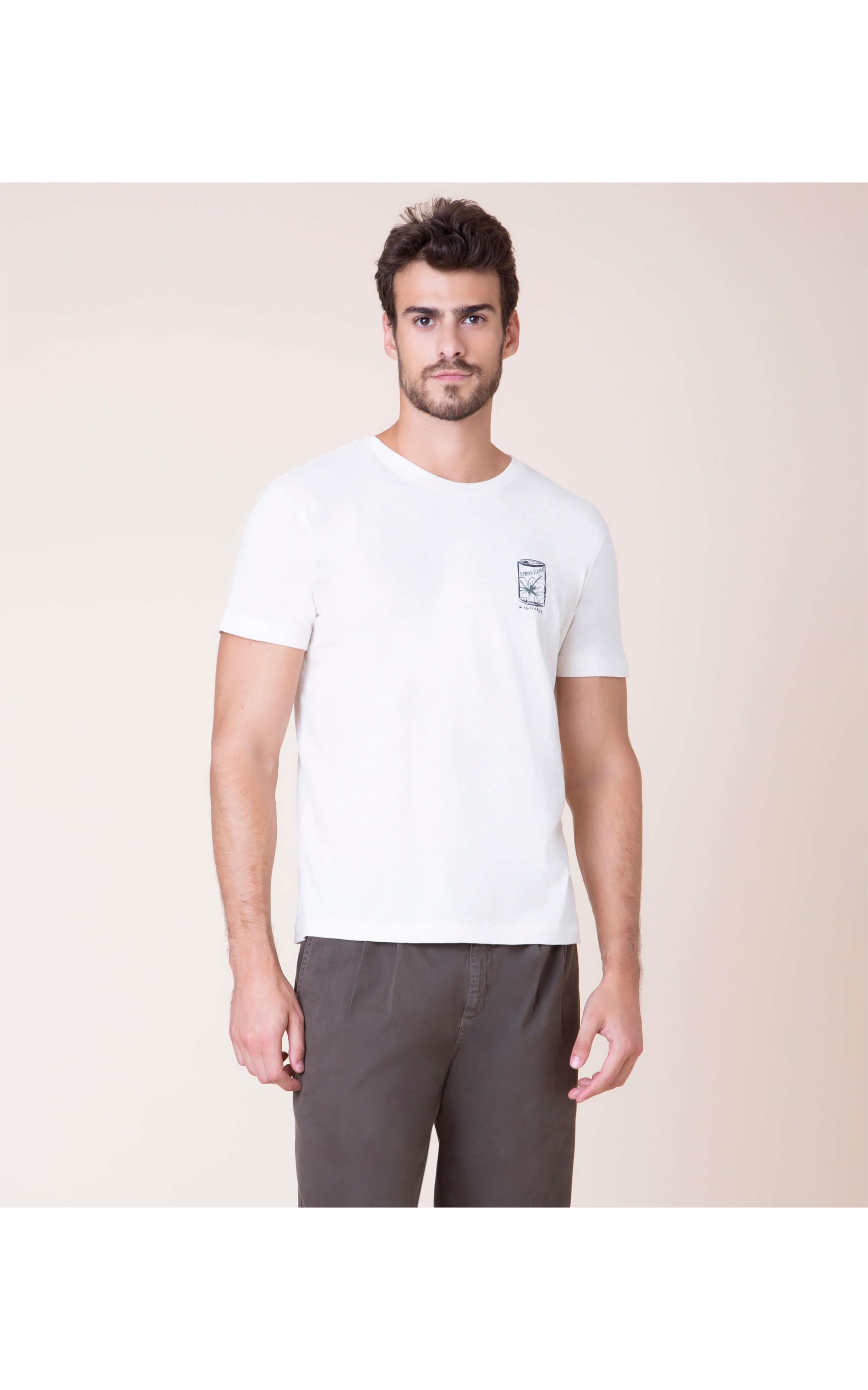 T-Shirt Linho  Aquarela Spring Flavour Natural