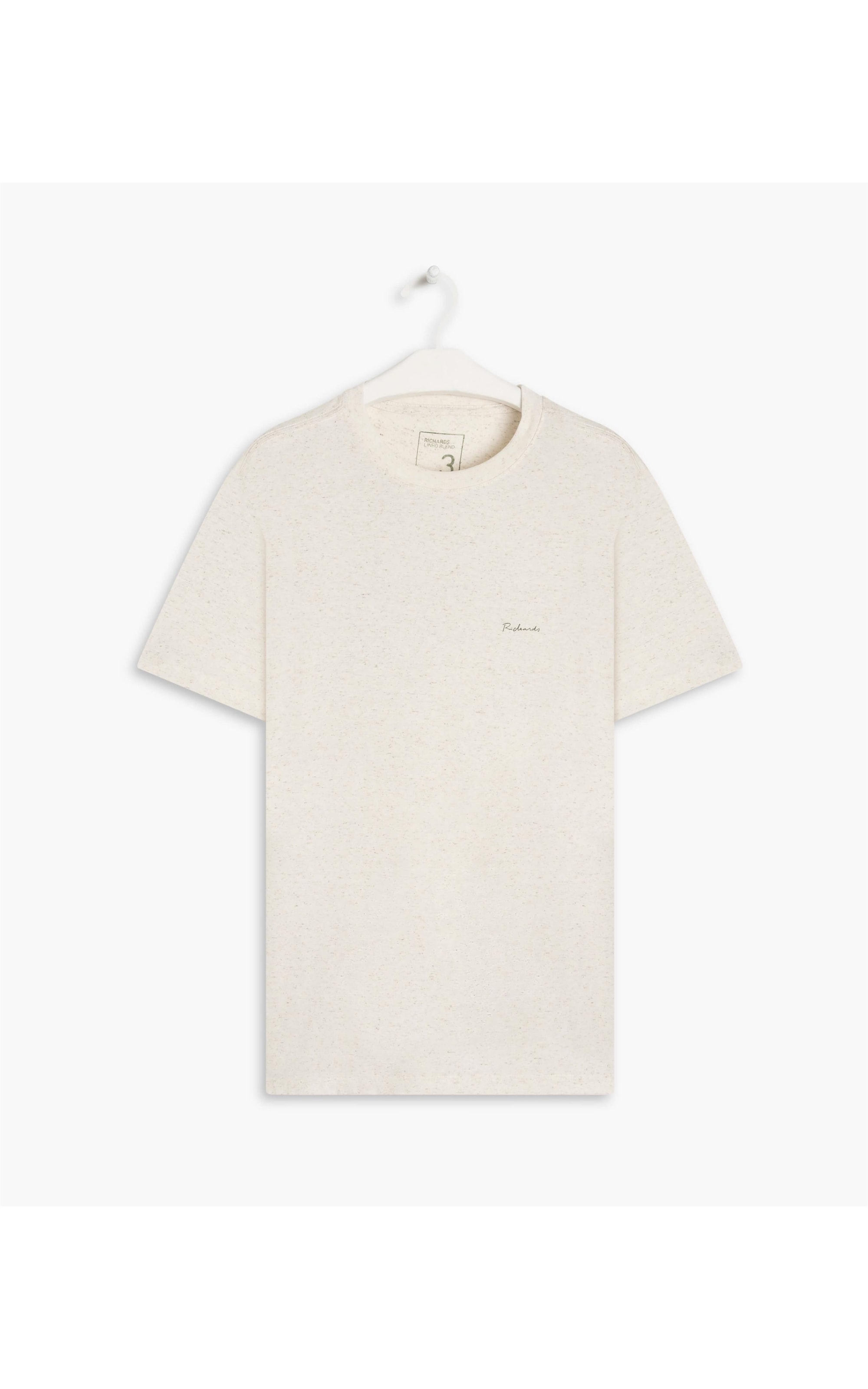 T-Shirt Linho  Araras Costas Natural