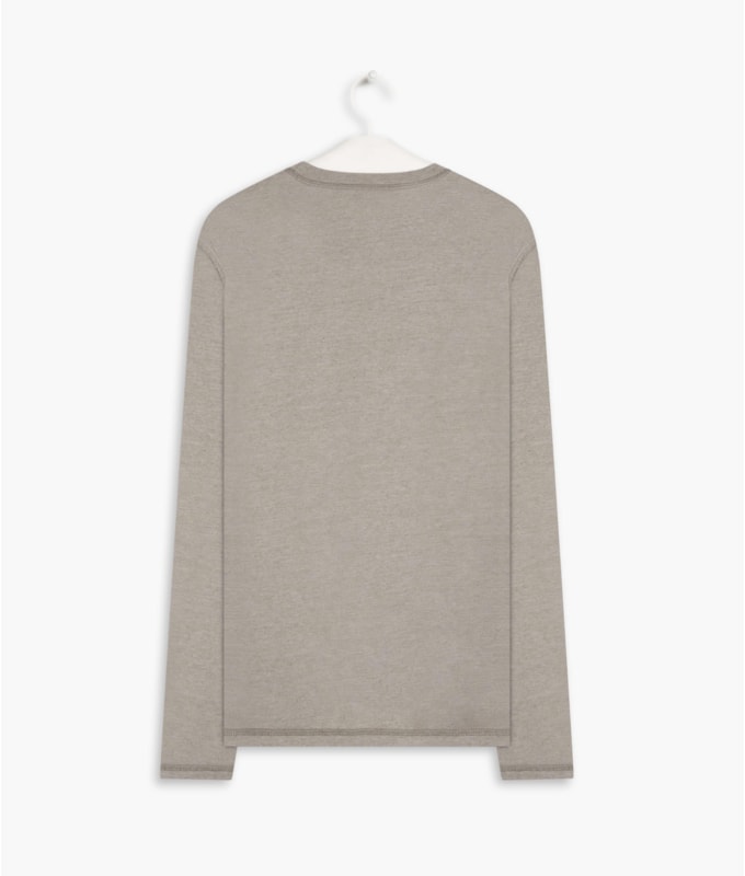 T-Shirt Linho  Basic Ml Chumbo