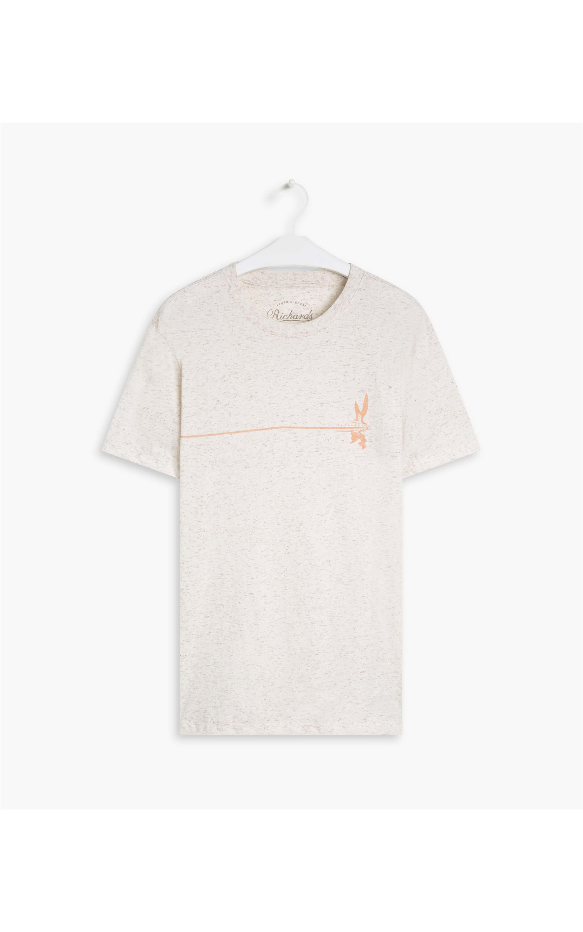 T-Shirt Linho  Bird Lake Natural