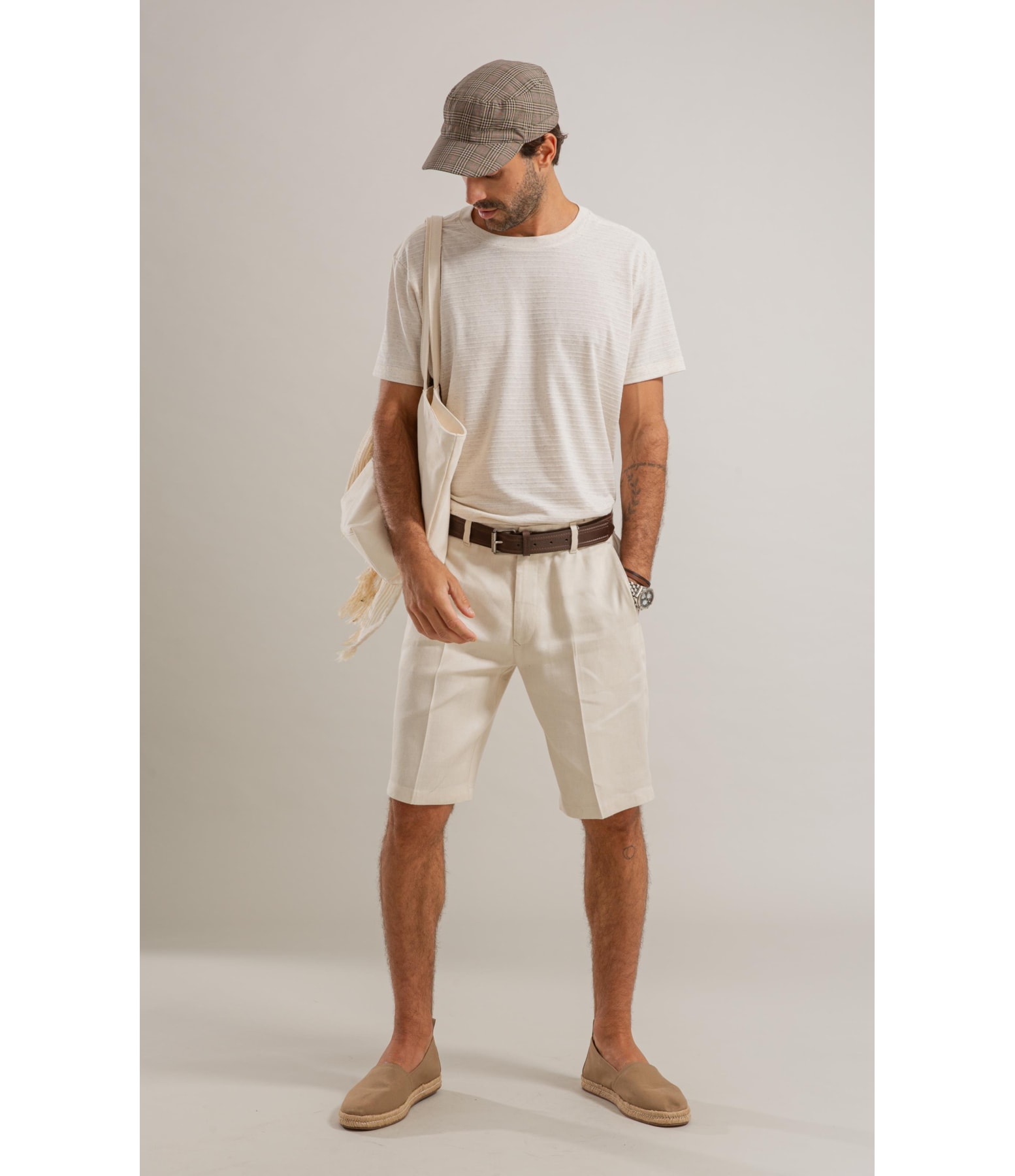 T-Shirt Linho  District Natural