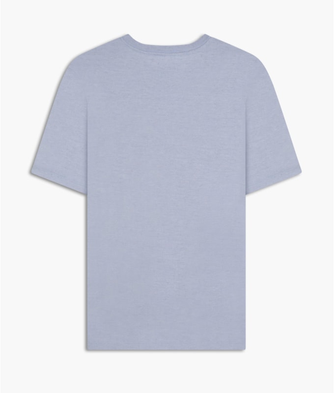 T-Shirt Linho  Mm  Basic Mc Azul Claro