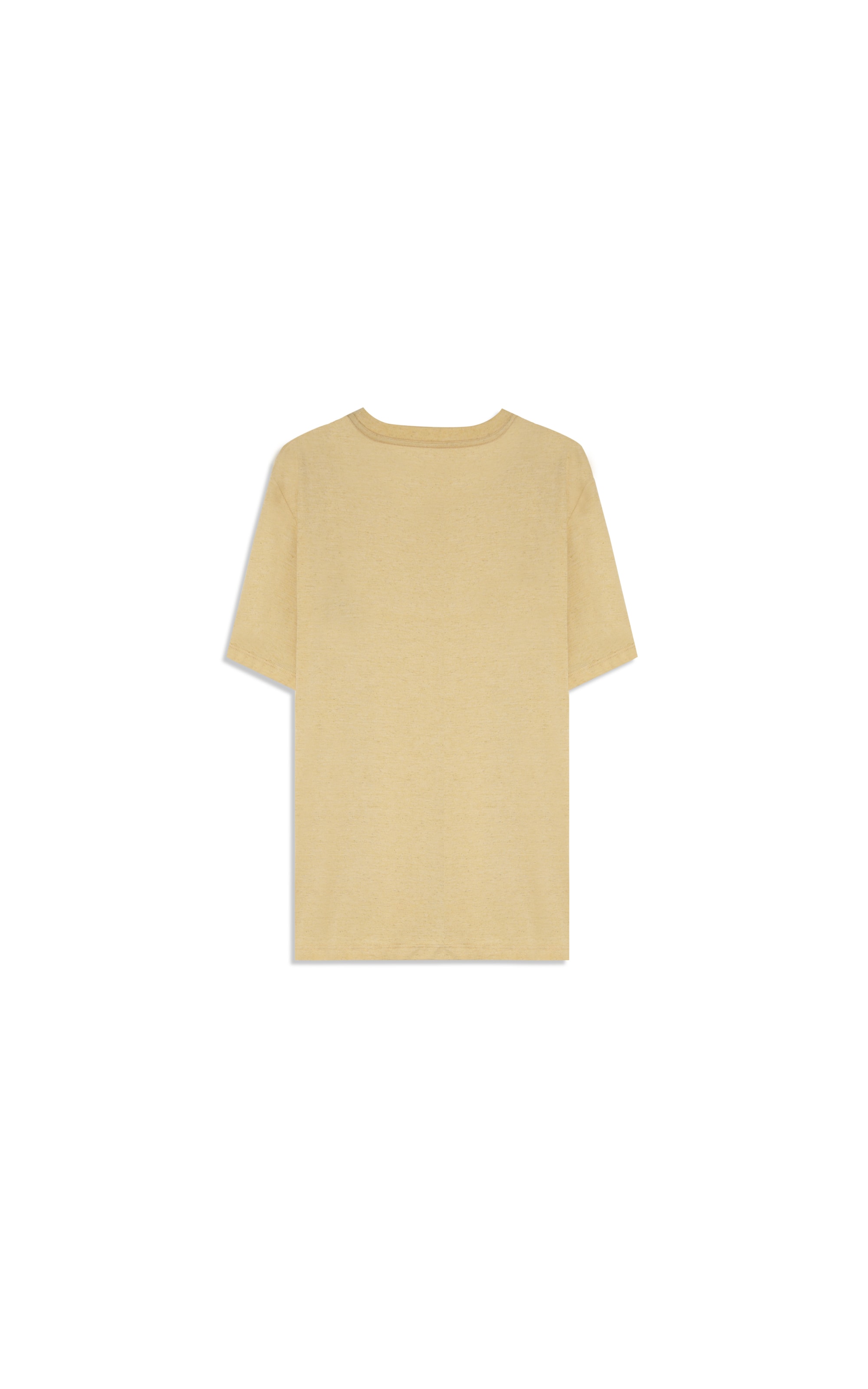 T-Shirt Linho  Mm  Basic Mc Mostarda