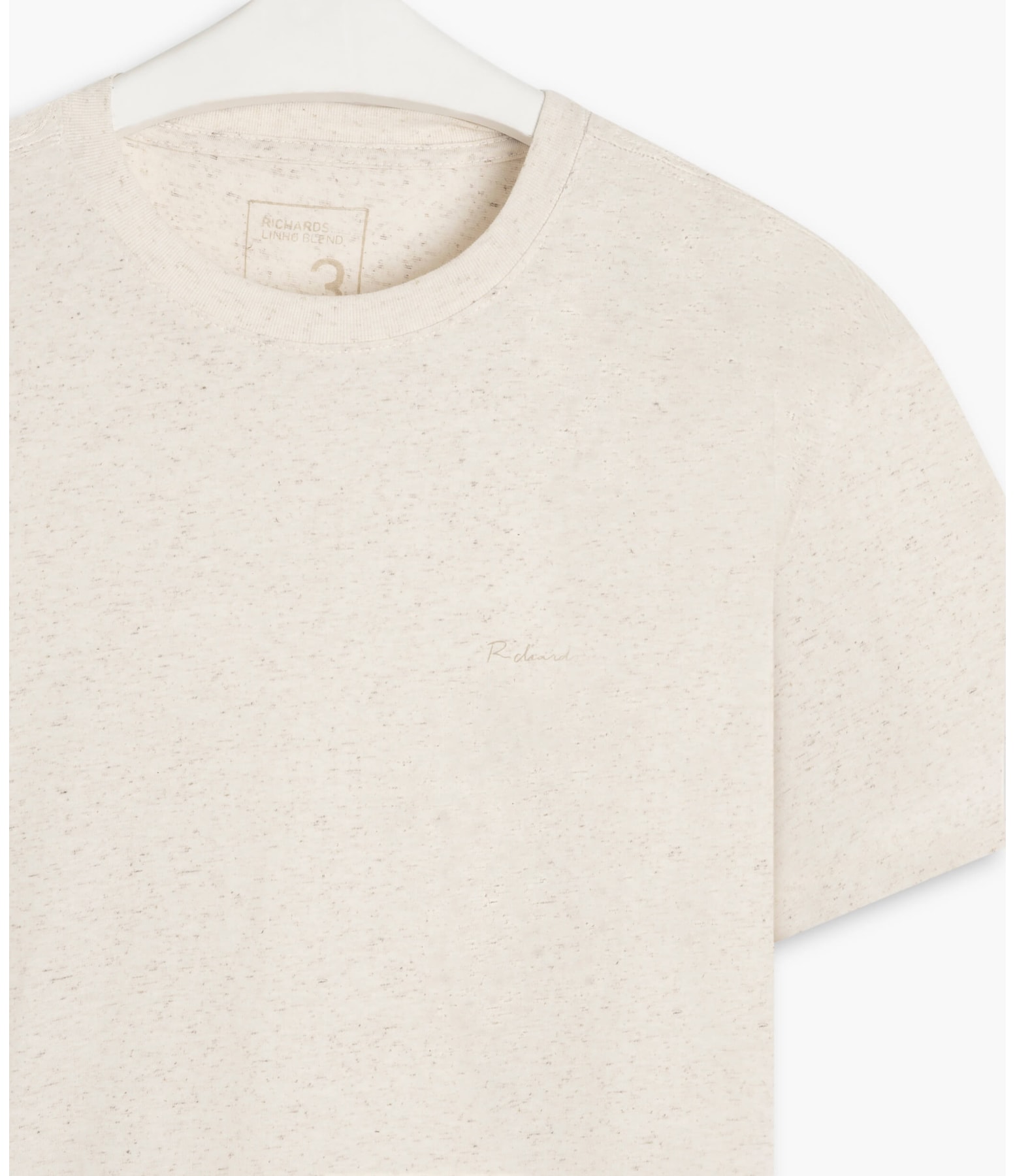 T-Shirt Linho  Mm  Basic Mc Natural