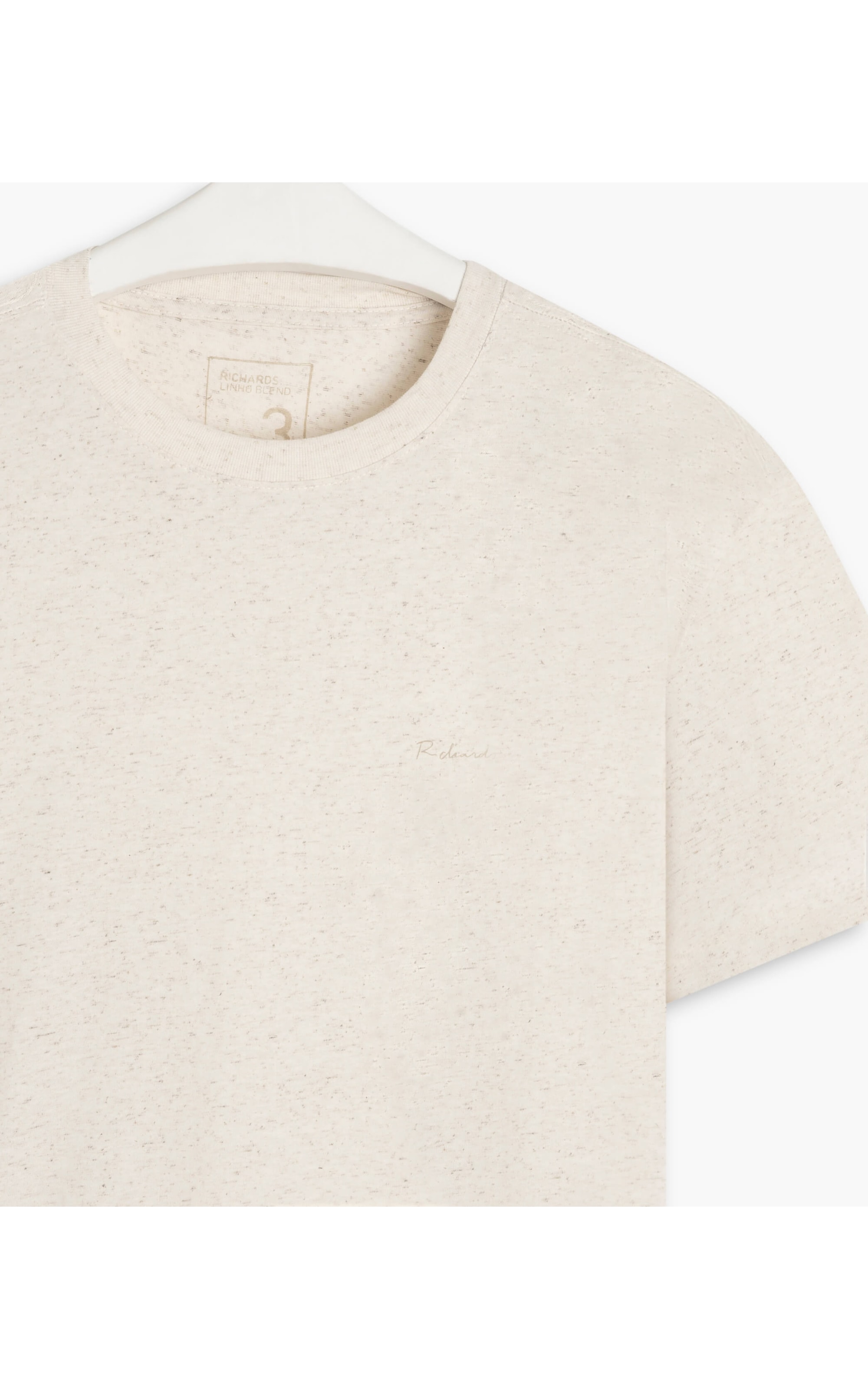 T-Shirt Linho  Mm  Basic Mc Natural