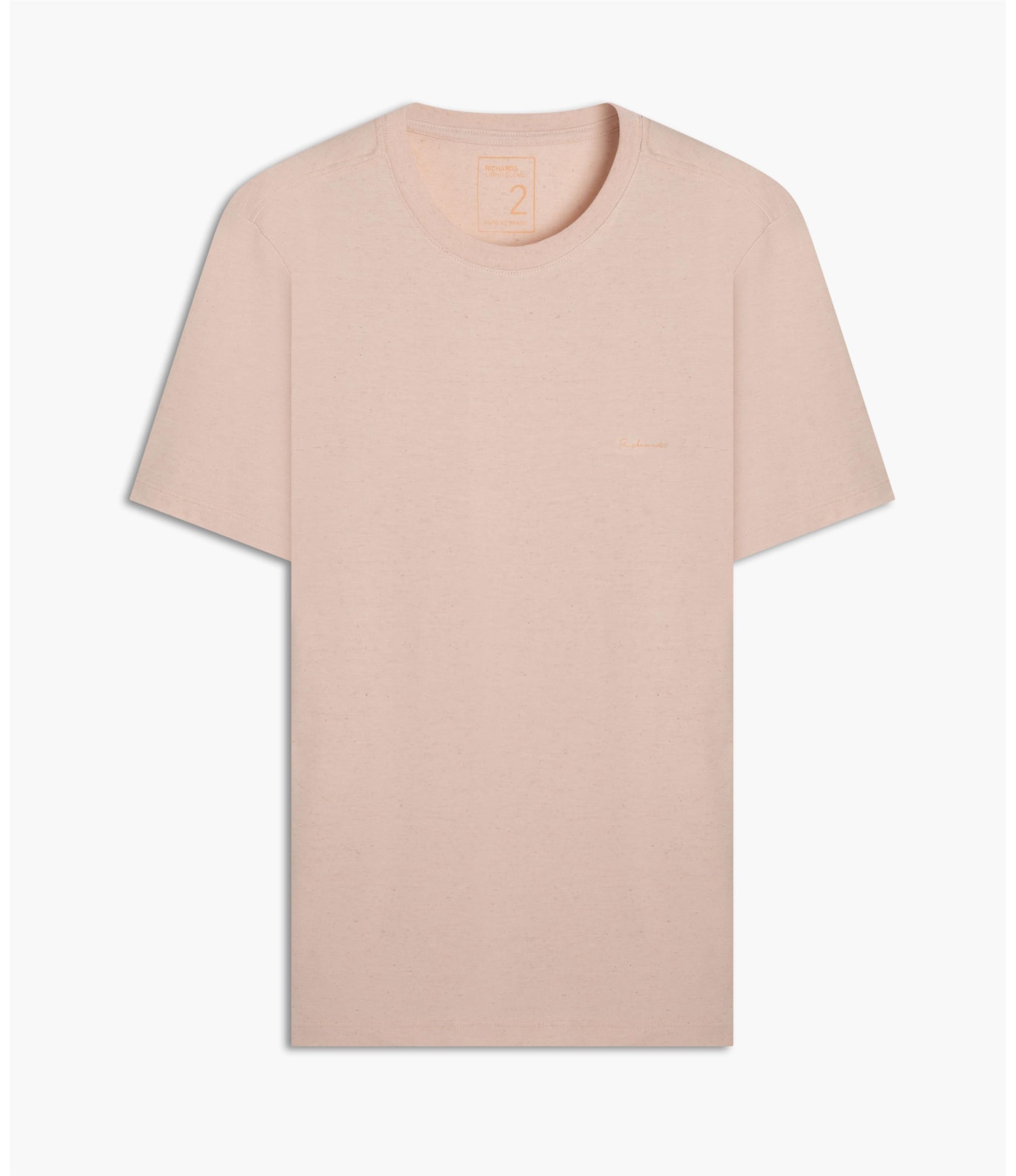 T-Shirt Linho  Mm  Basic Mc Rosa