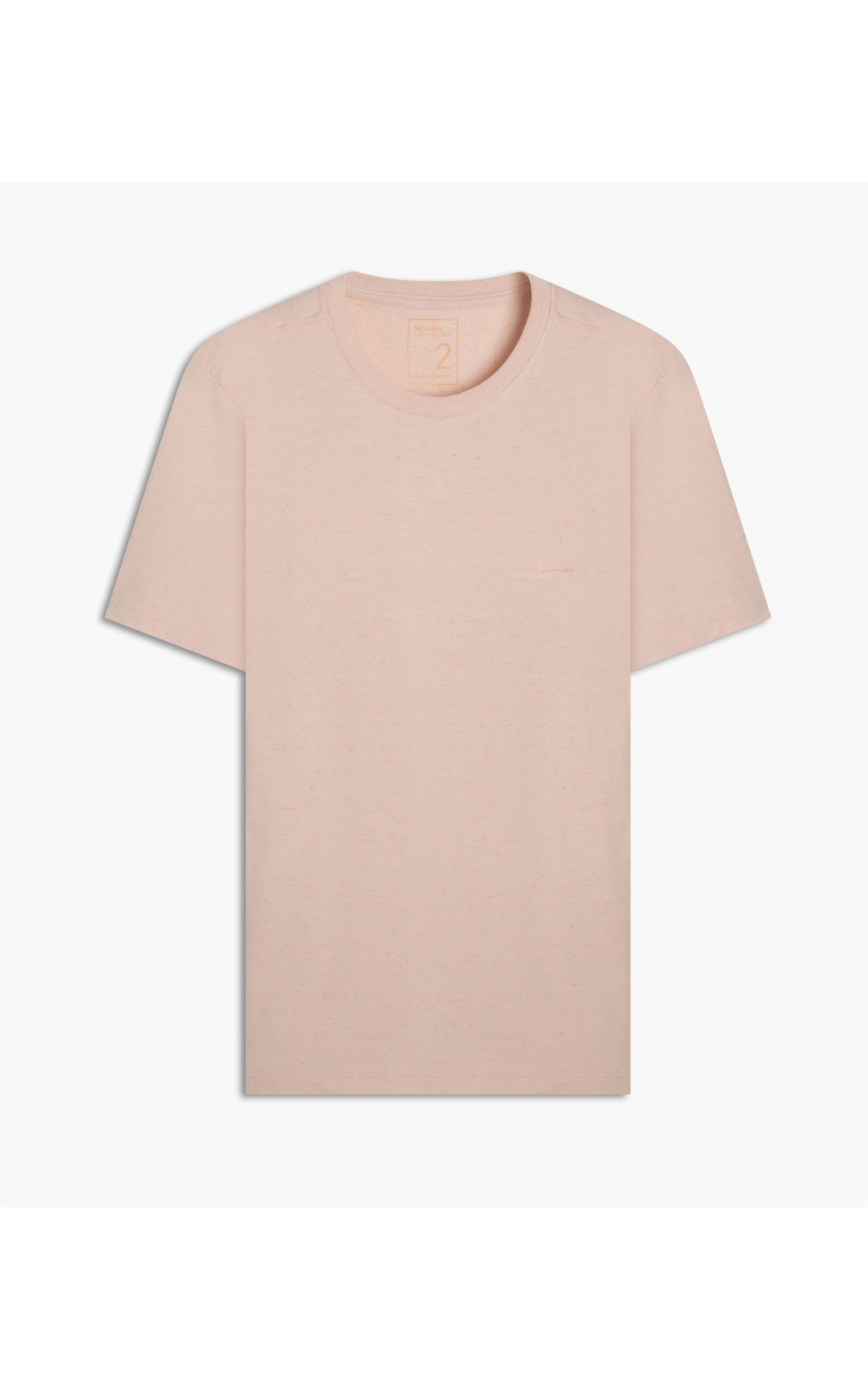 T-Shirt Linho  Mm  Basic Mc Rosa