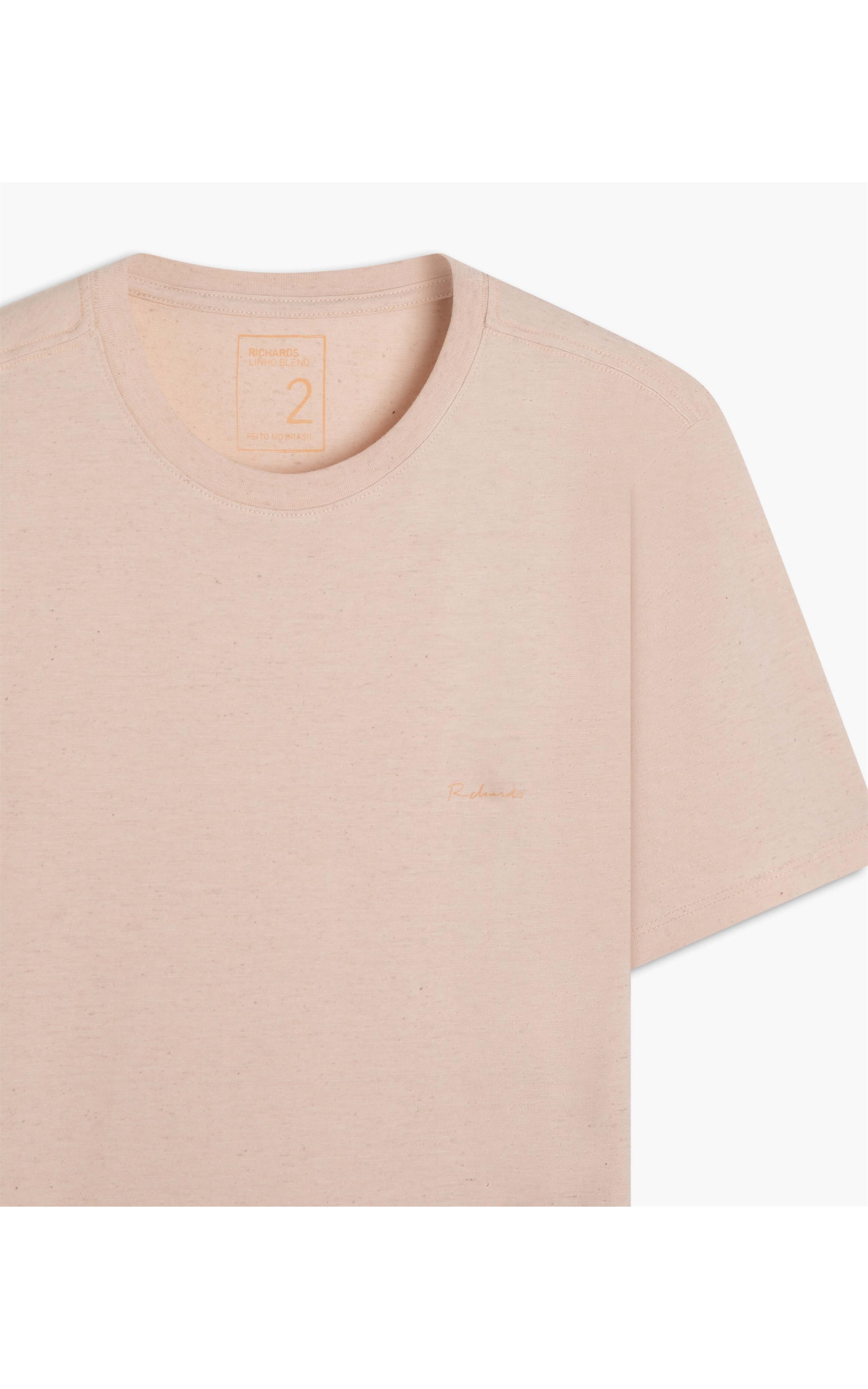T-Shirt Linho  Mm  Basic Mc Rosa