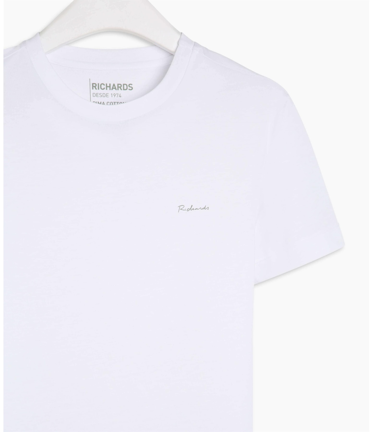 T-Shirt Linho  Mm Branco