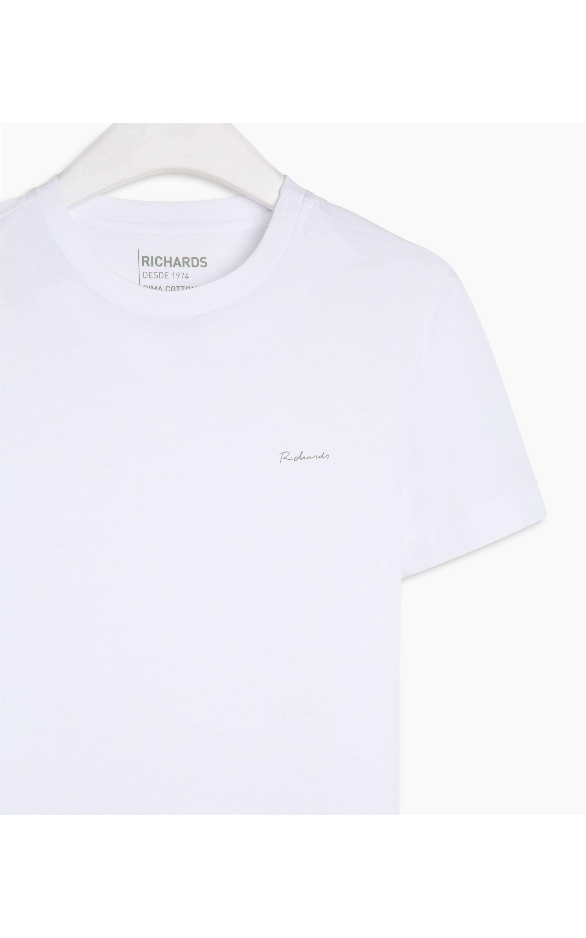 T-Shirt Linho  Mm Branco