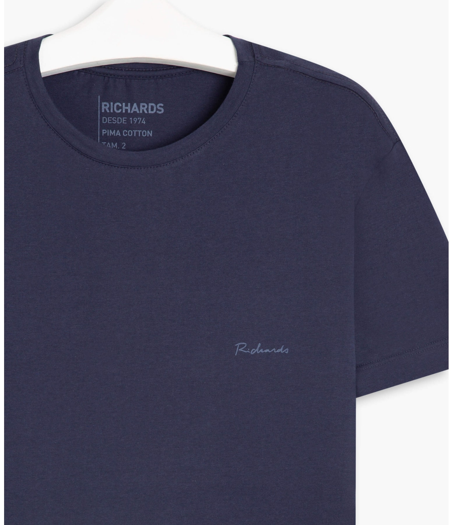 T-Shirt Linho  Mm Dark Navy