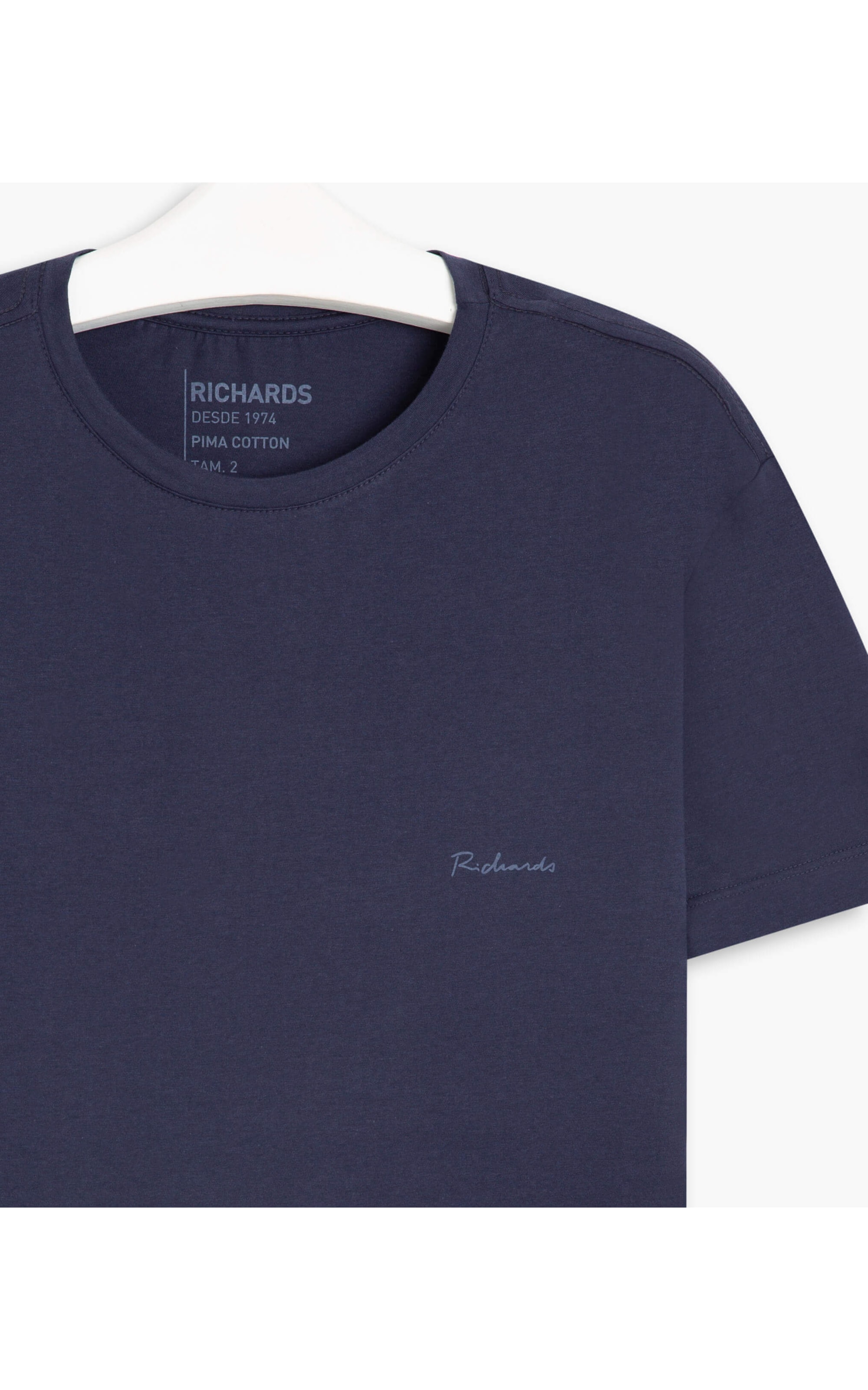 T-Shirt Linho  Mm Dark Navy