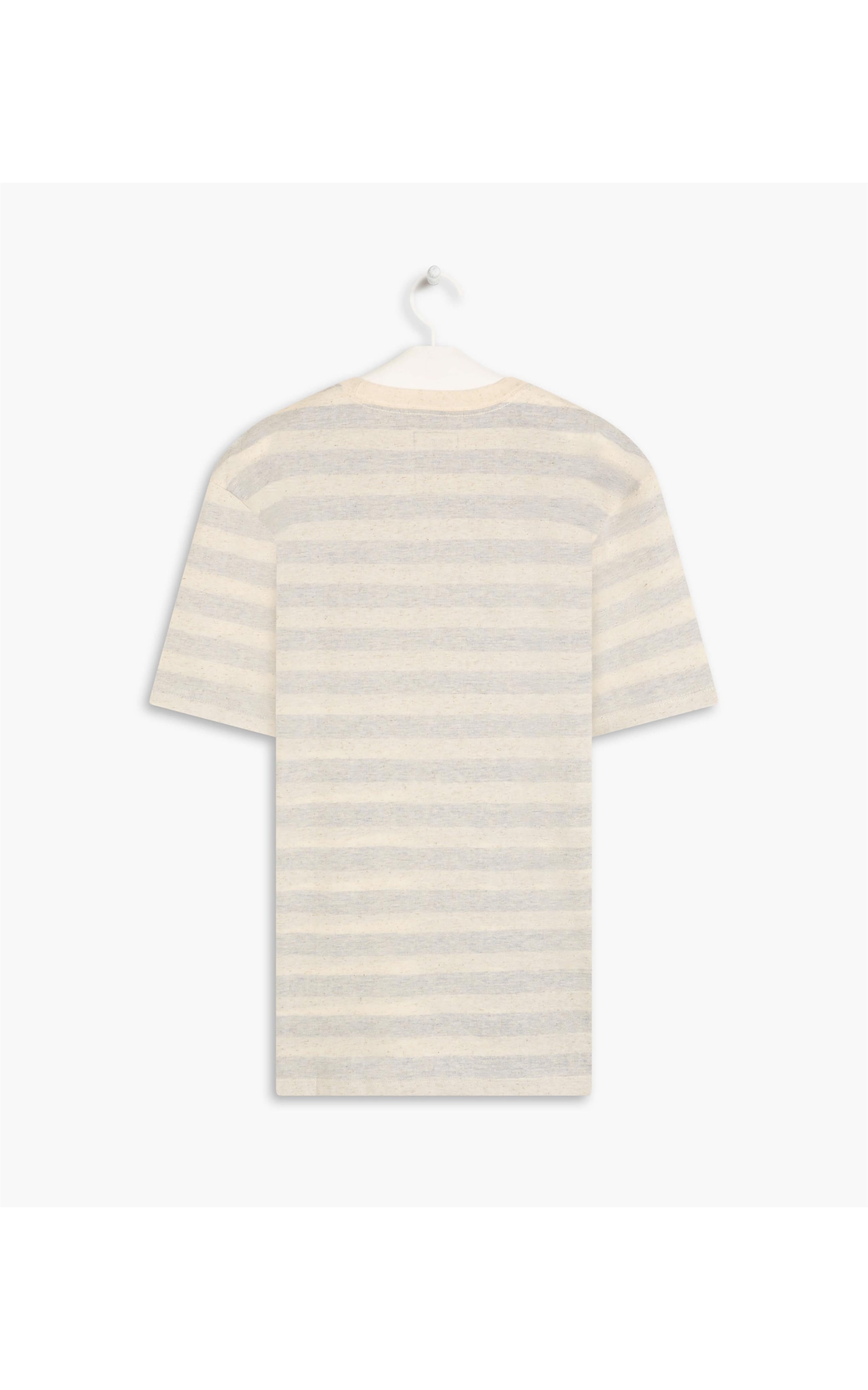 T-Shirt Linho  Mm  Happy Stripe Azul Pervante