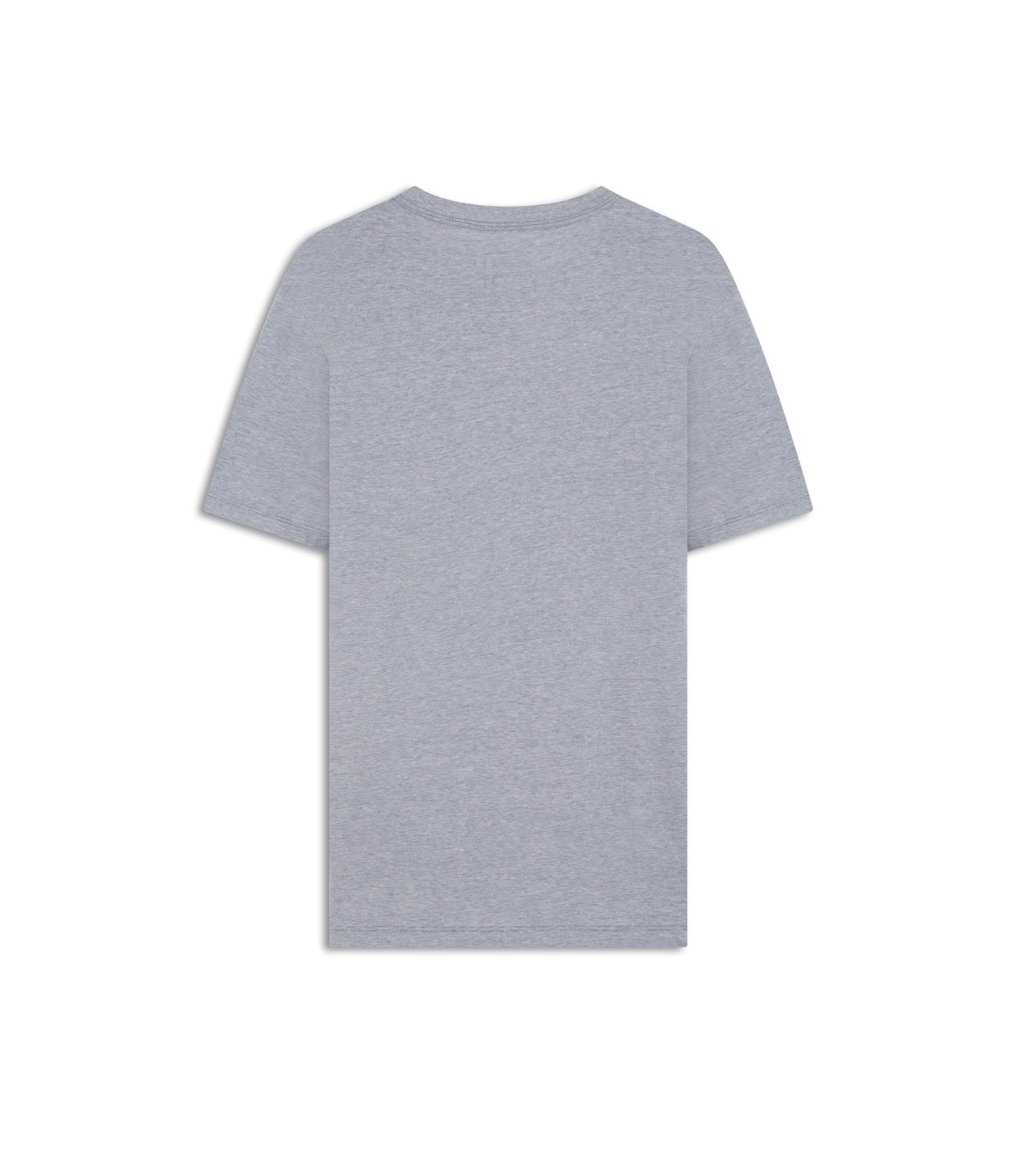 T-Shirt Linho  Mm  Mc Basic Fit Azul Medio