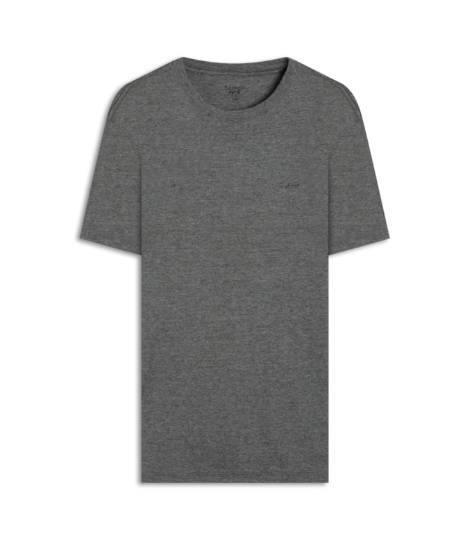 T-Shirt Linho  Mm  Mc Basic Fit Floresta