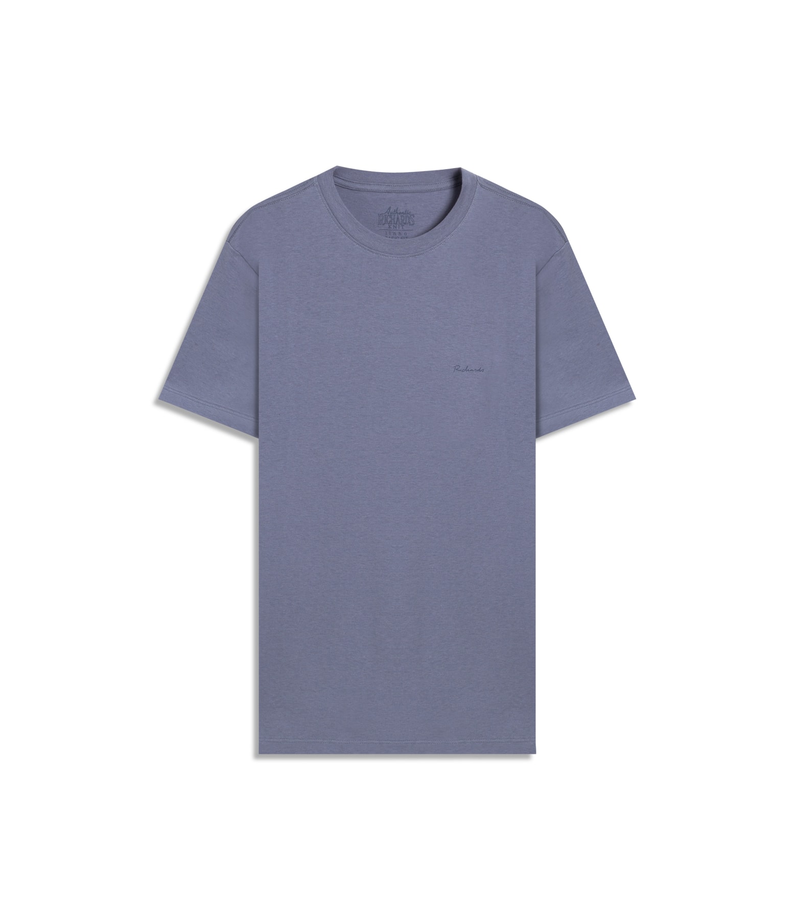 T-Shirt Linho  Mm  Mc Basic Fit Purple Gray