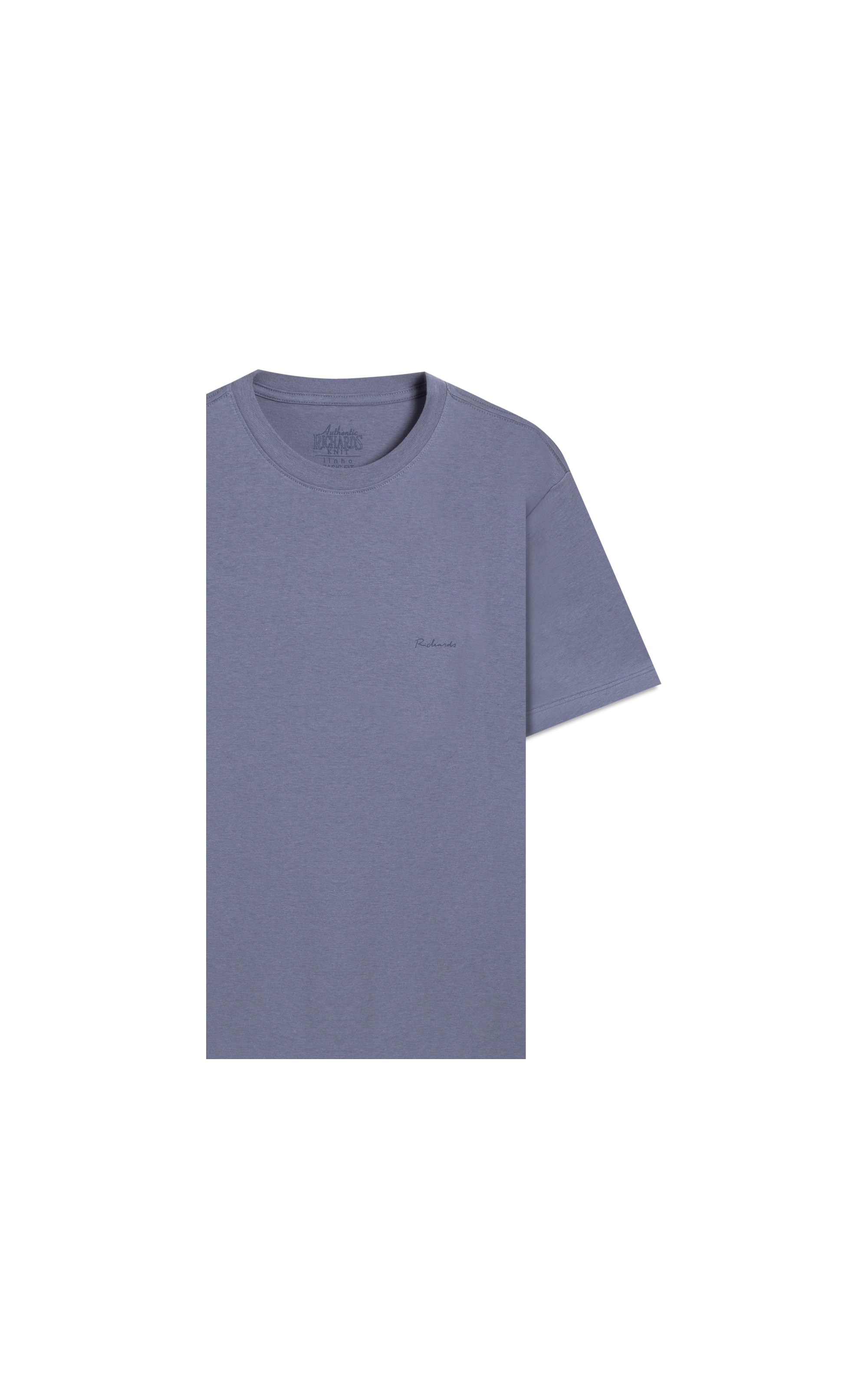 T-Shirt Linho  Mm  Mc Basic Fit Purple Gray