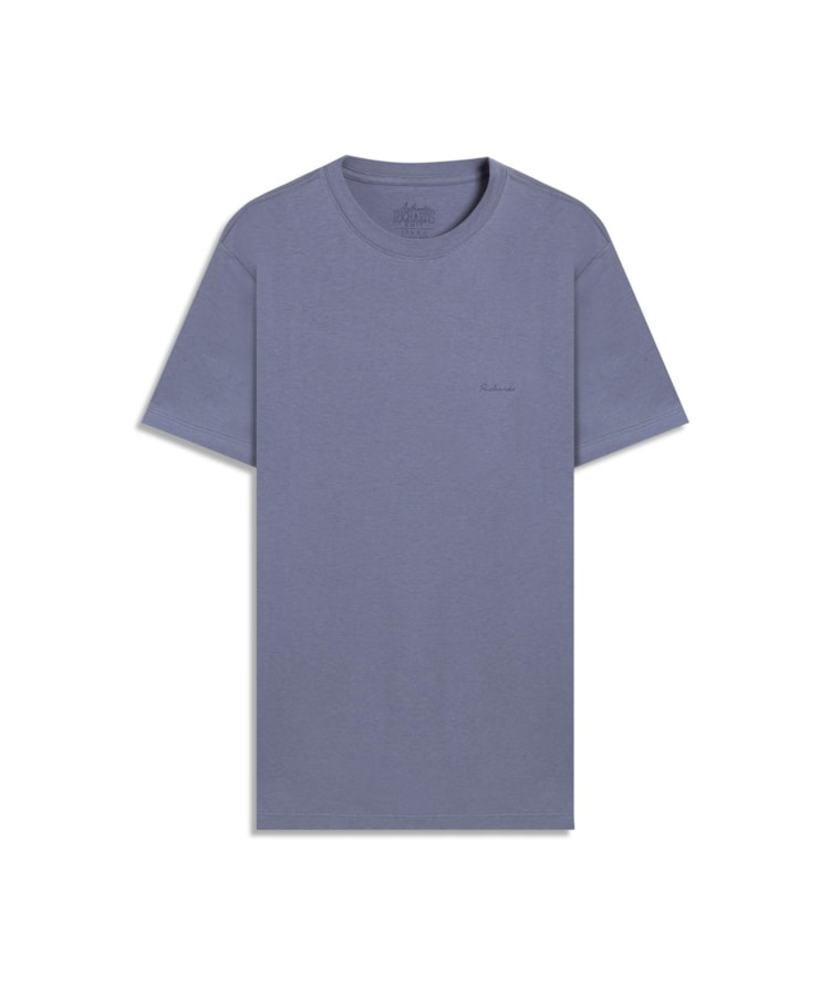 T-Shirt Linho  Mm  Mc Basic Fit Purple Gray