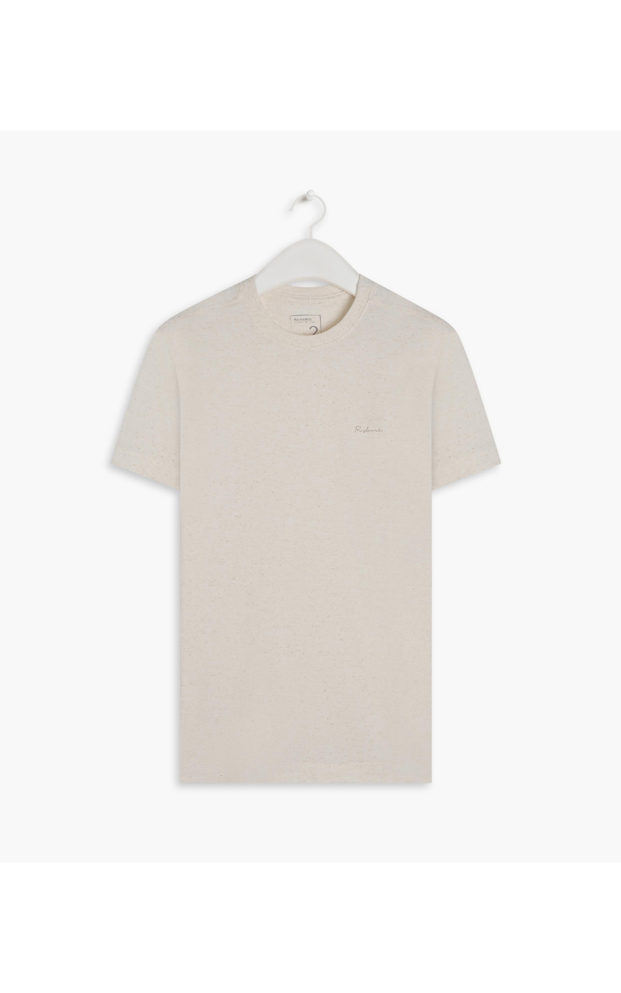 T-Shirt Linho  Mm Natural