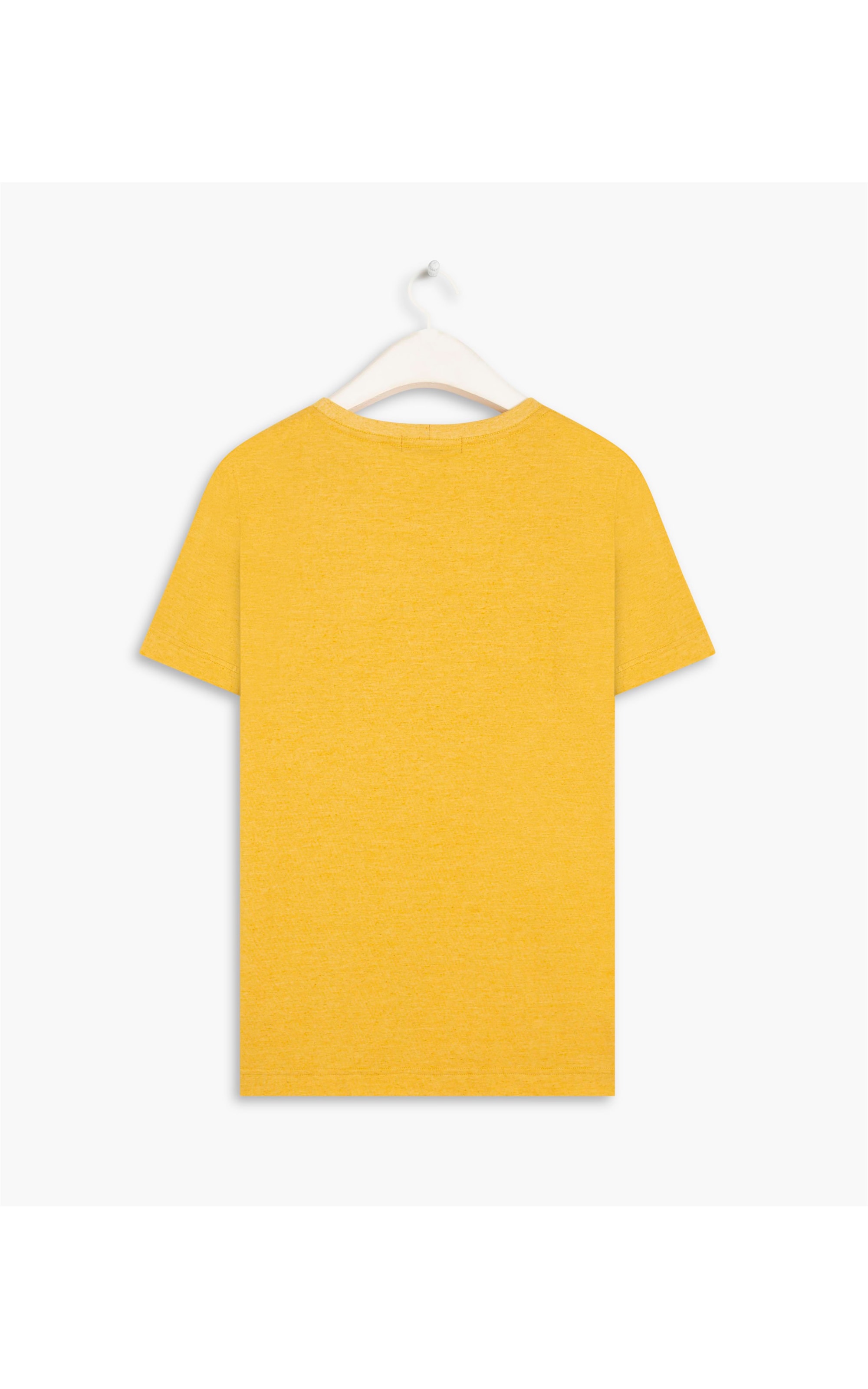 T-Shirt Linho  Mm New Amarelo