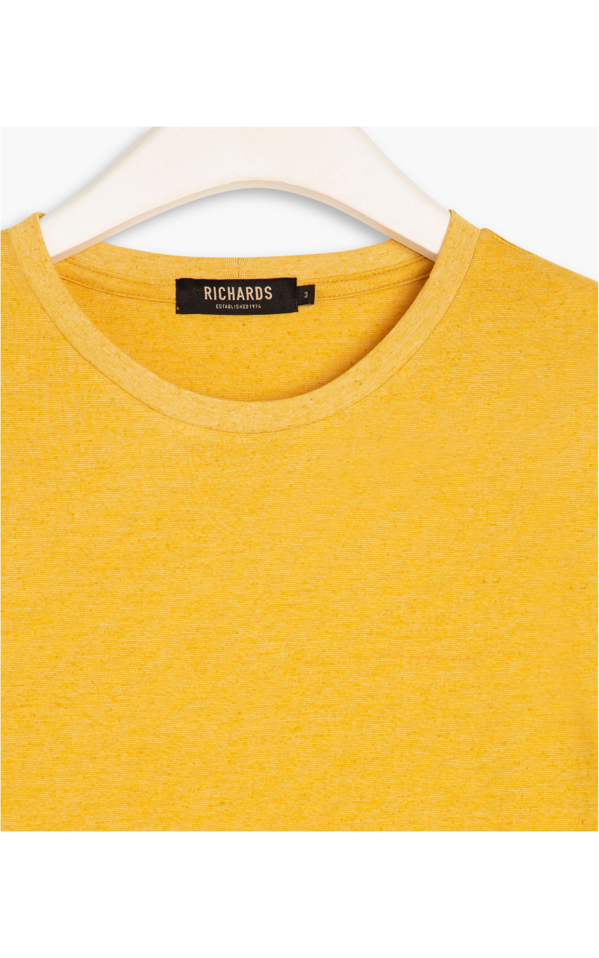 T-Shirt Linho  Mm New Amarelo