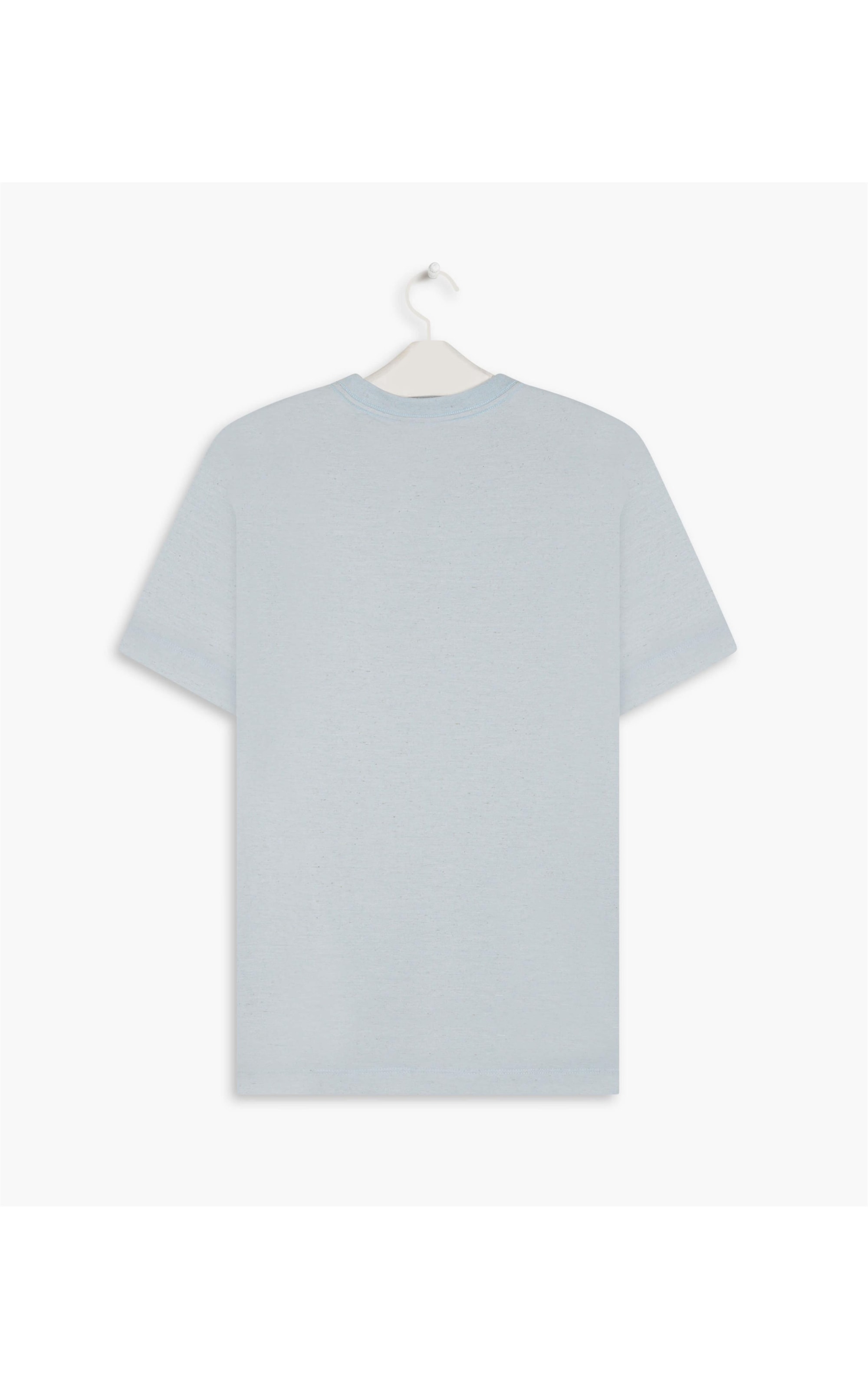 T-Shirt Linho  Mm New Azul Medio