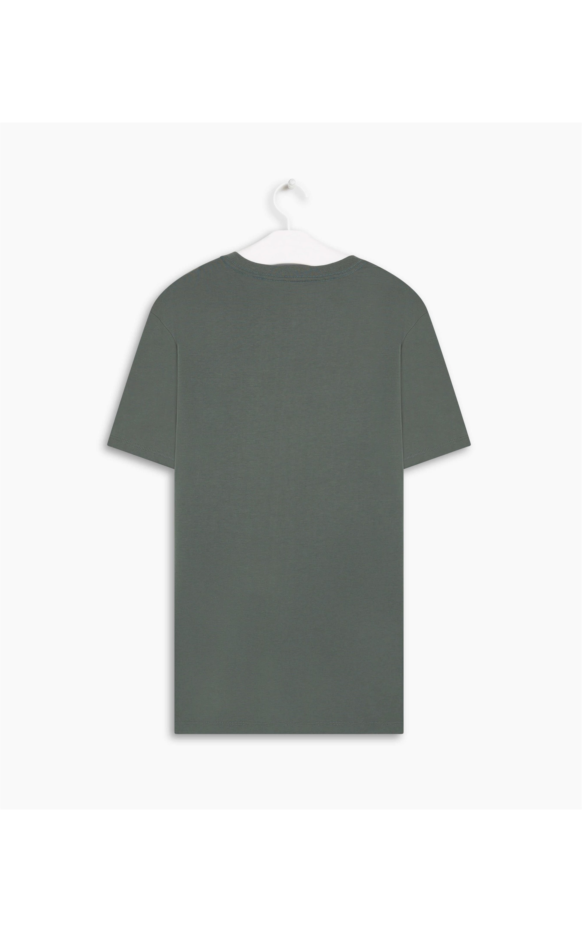 T-Shirt Linho  Mm Verde Escuro