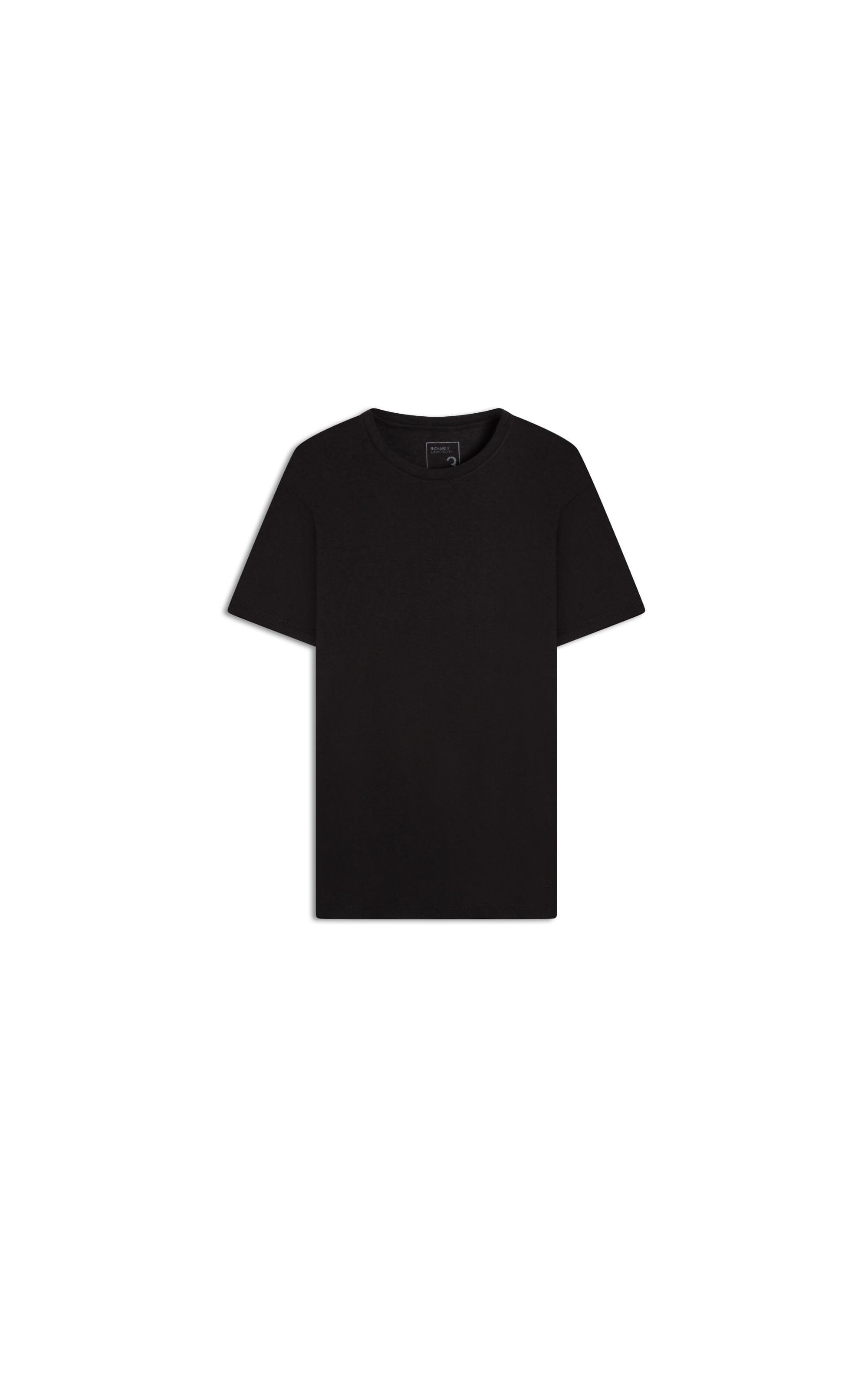 T-Shirt Linho New Basic Fit Preto