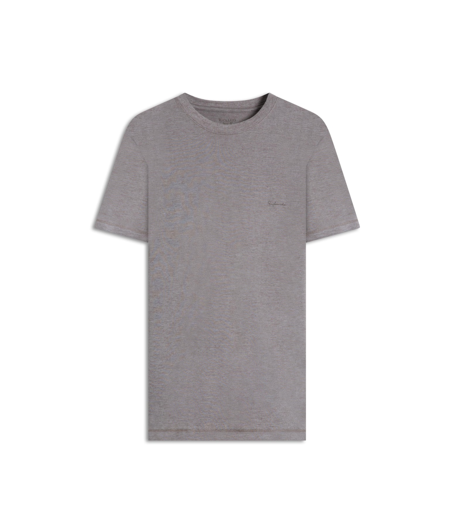 T-Shirt Linho  Piquet  Basic Mc Bf Castor
