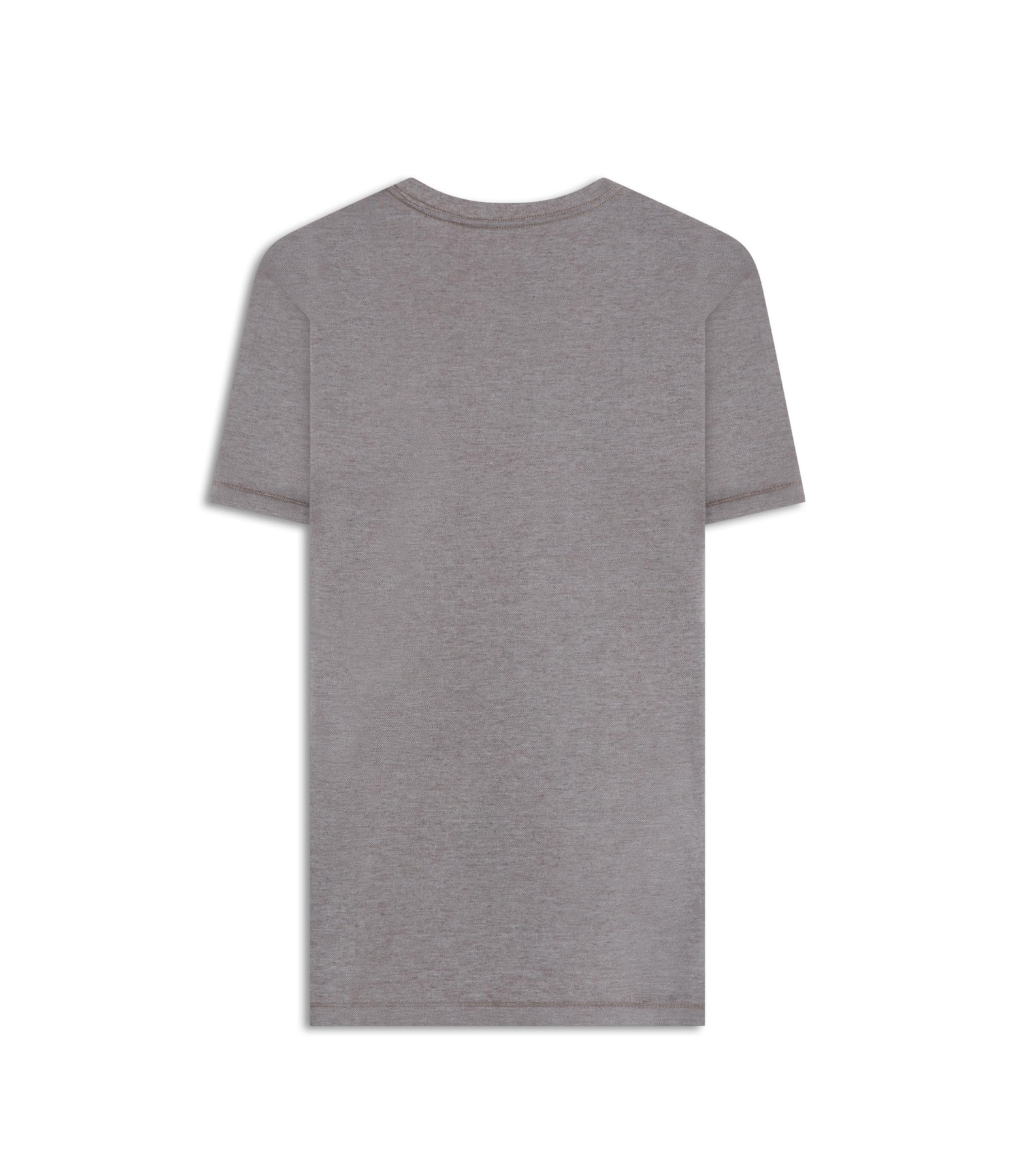 T-Shirt Linho  Piquet  Basic Mc Bf Castor