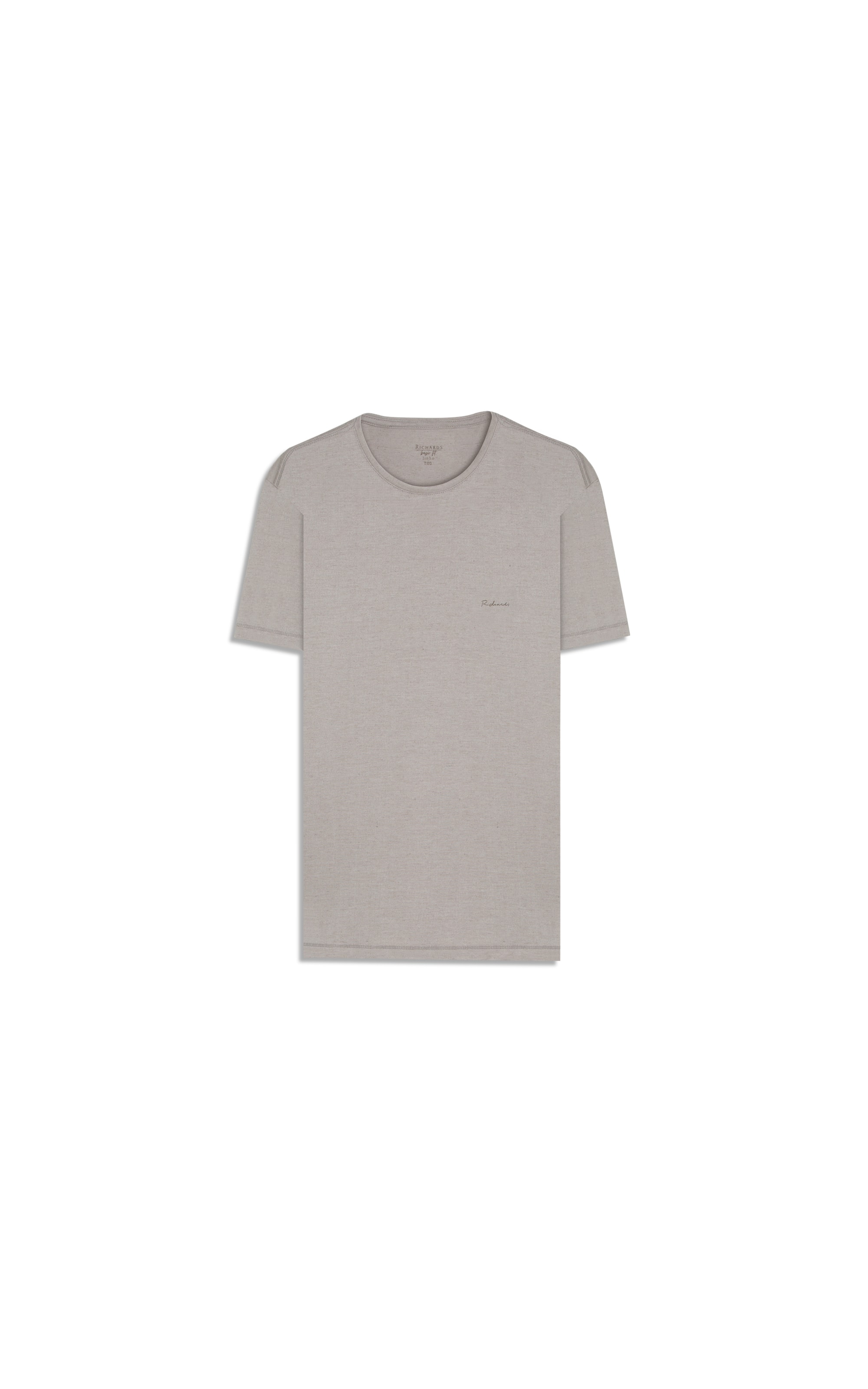 T-Shirt Linho  Piquet  Basic Mc Bf Mouse